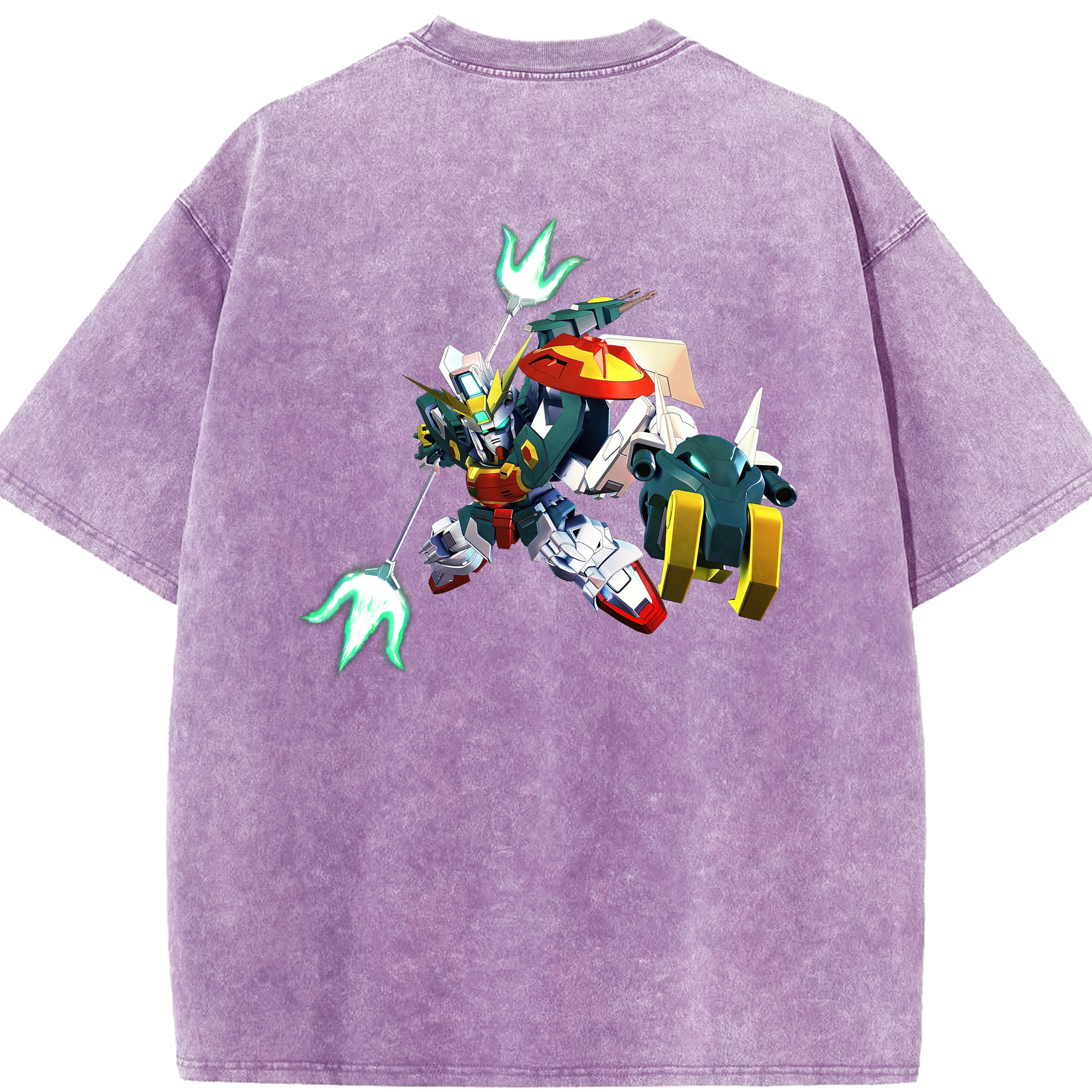 （画像用） 機動戦士ガンダム Mobile Suit Gundam 綿100% ヴィンテージ風 半袖Tシャツ（背面プリント）