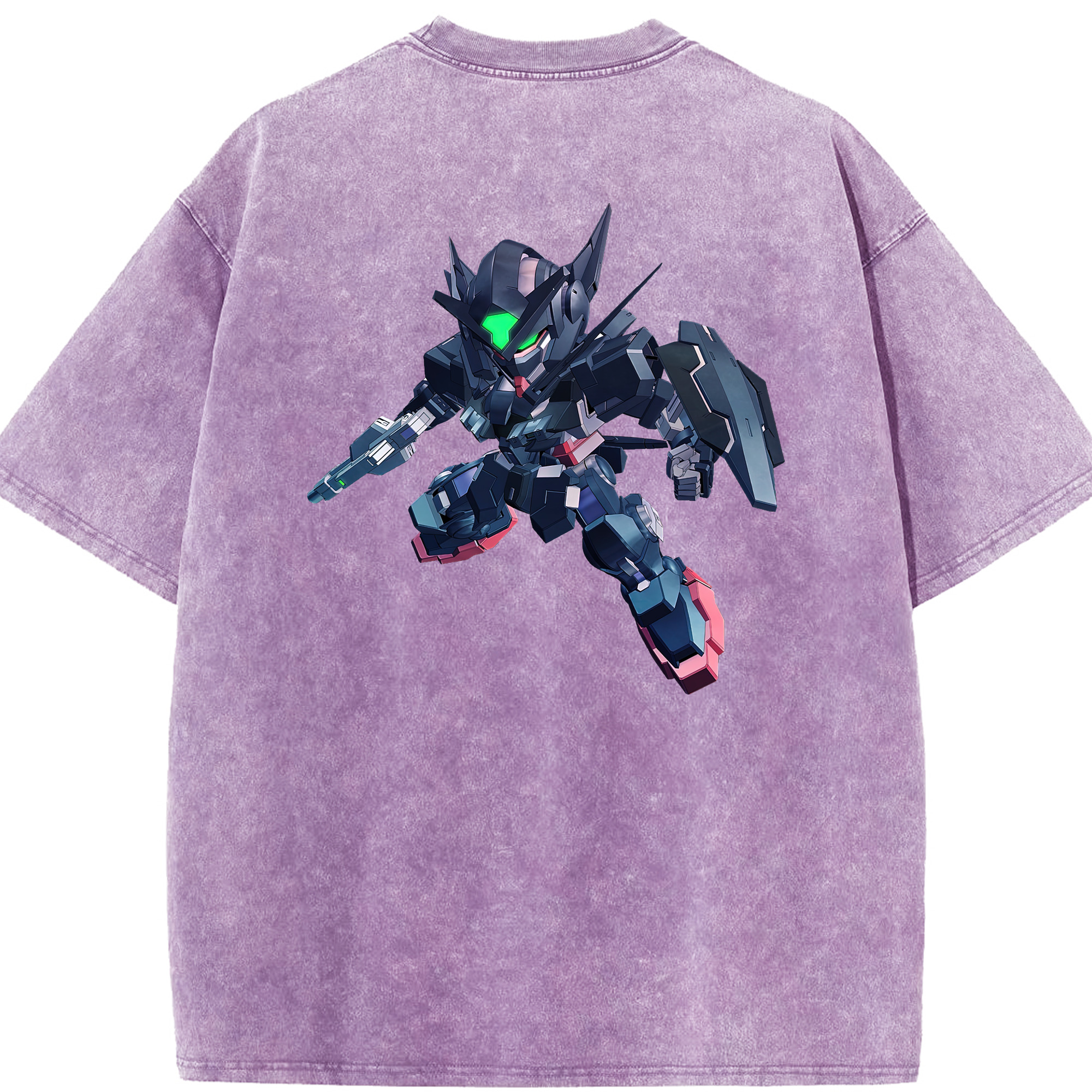 （画像用） 機動戦士ガンダム Mobile Suit Gundam 綿100% ヴィンテージ風 半袖Tシャツ（背面プリント）