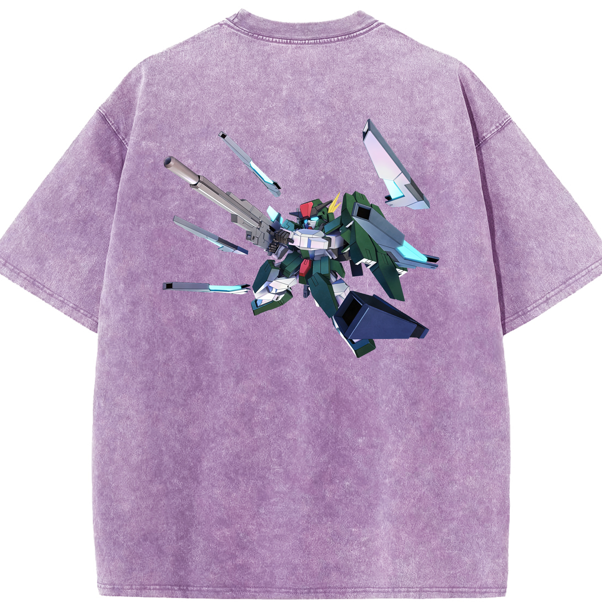 （画像用） 機動戦士ガンダム Mobile Suit Gundam 綿100% ヴィンテージ風 半袖Tシャツ（背面プリント）