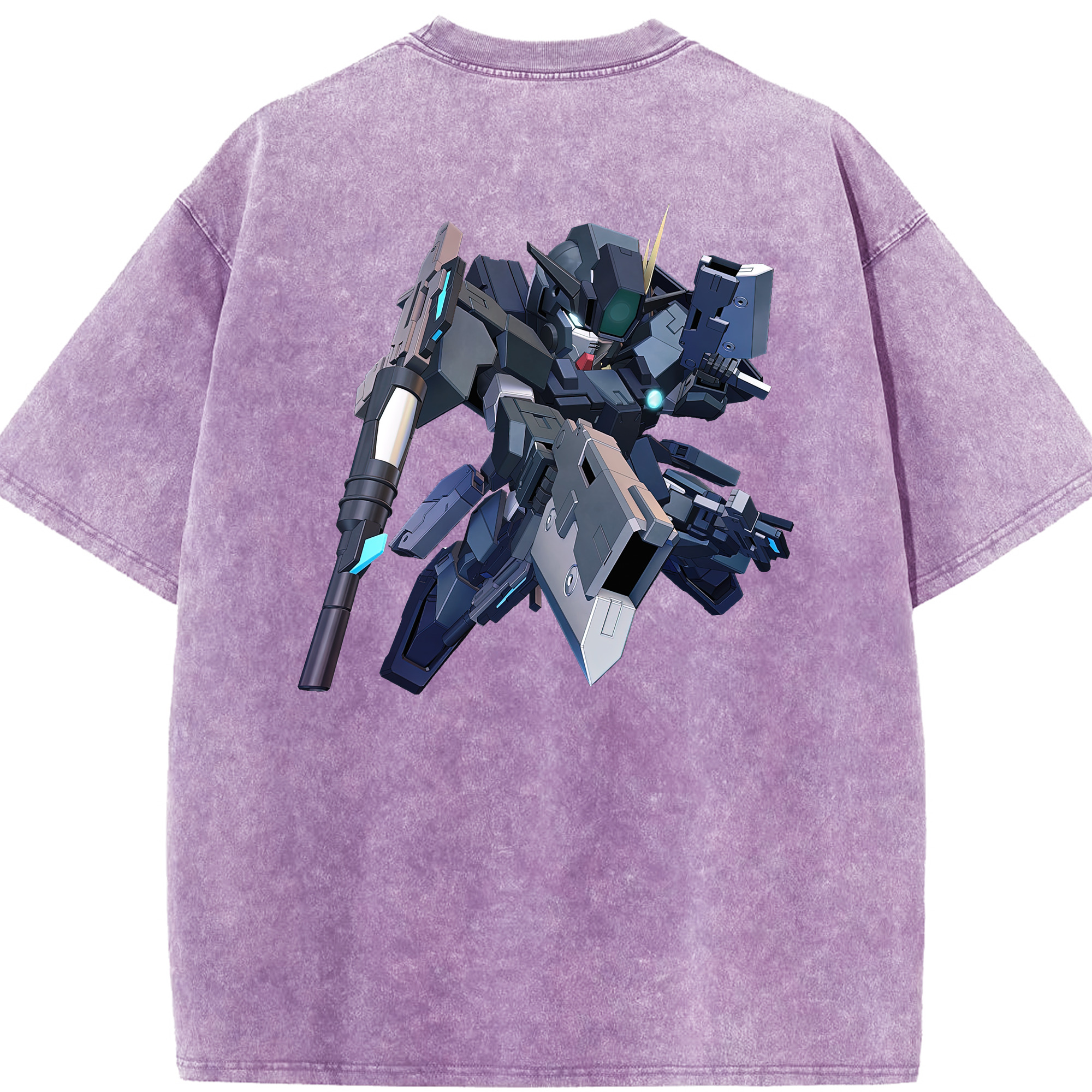 （画像用） 機動戦士ガンダム Mobile Suit Gundam 綿100% ヴィンテージ風 半袖Tシャツ（背面プリント）