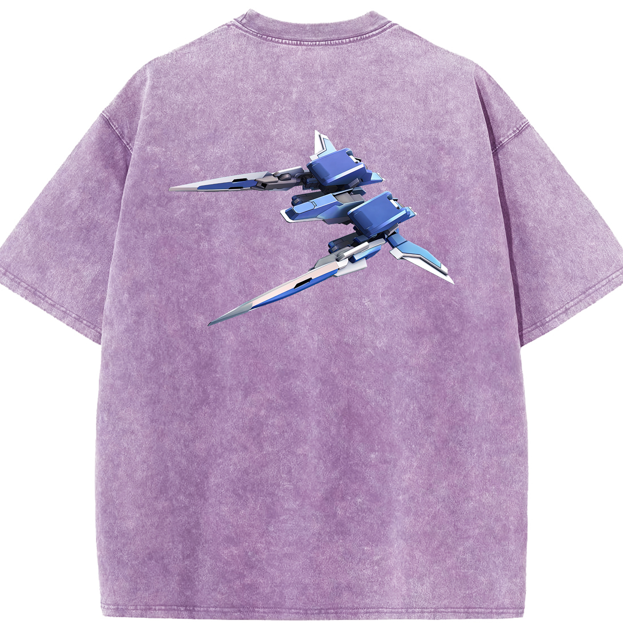 （画像用） 機動戦士ガンダム Mobile Suit Gundam 綿100% ヴィンテージ風 半袖Tシャツ（背面プリント）