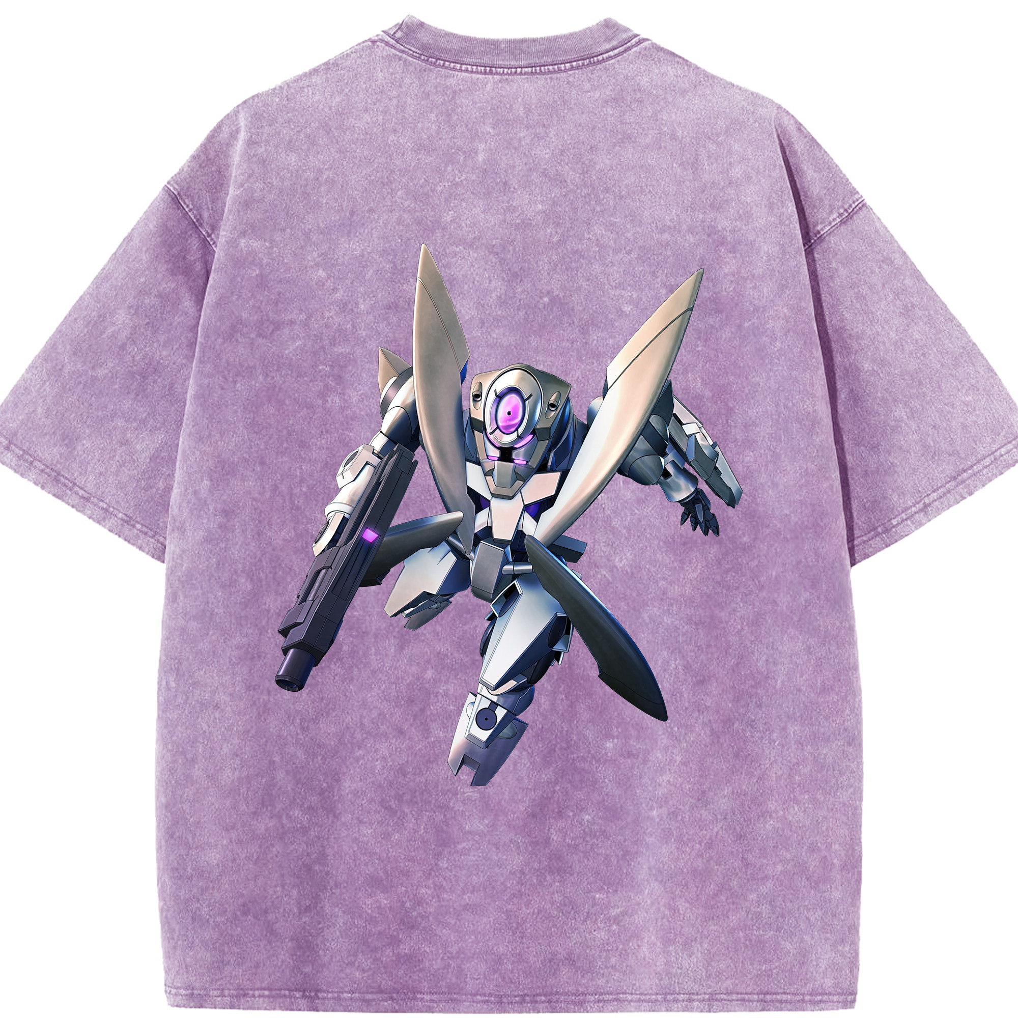 （画像用） 機動戦士ガンダム Mobile Suit Gundam 綿100% ヴィンテージ風 半袖Tシャツ（背面プリント）