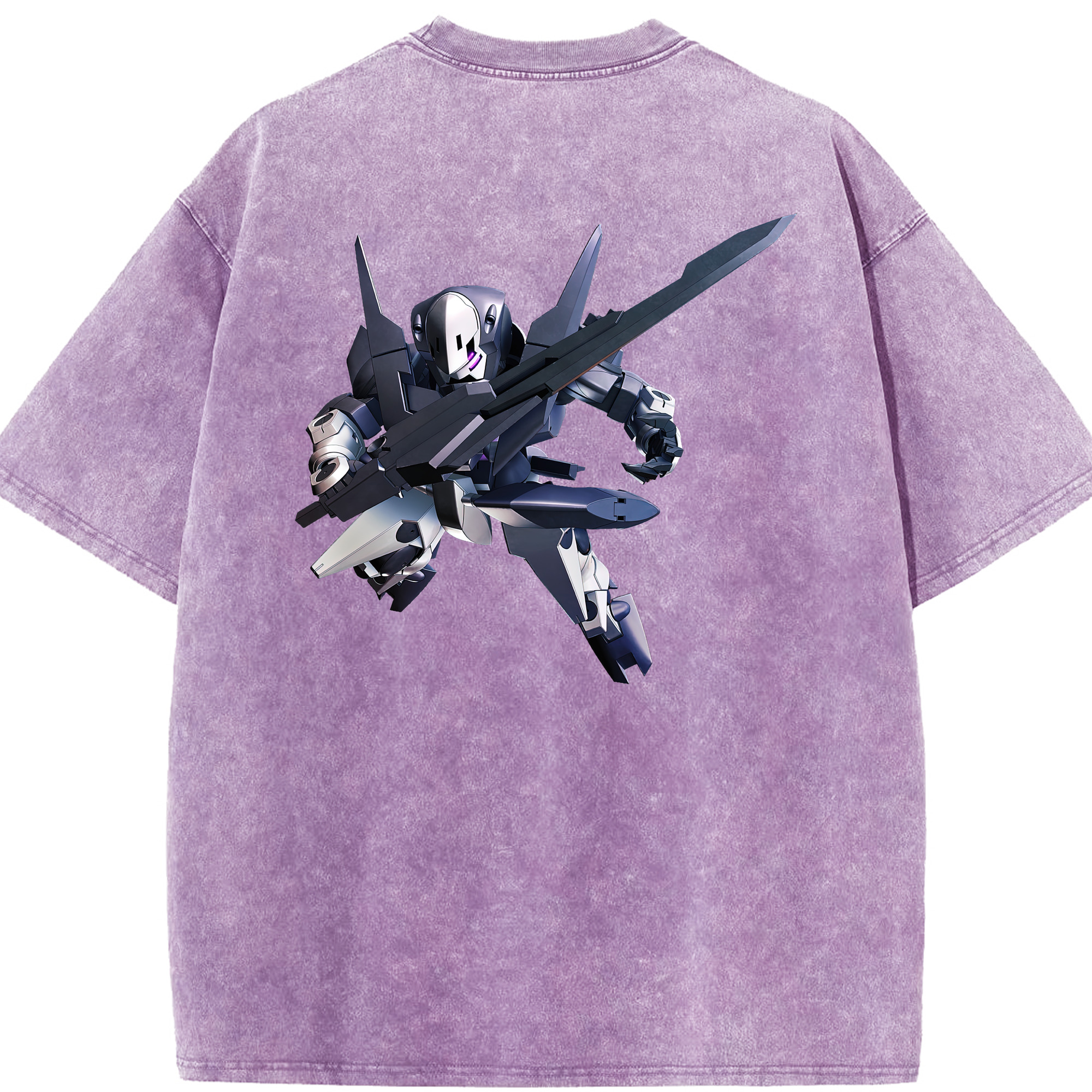 （画像用） 機動戦士ガンダム Mobile Suit Gundam 綿100% ヴィンテージ風 半袖Tシャツ（背面プリント）