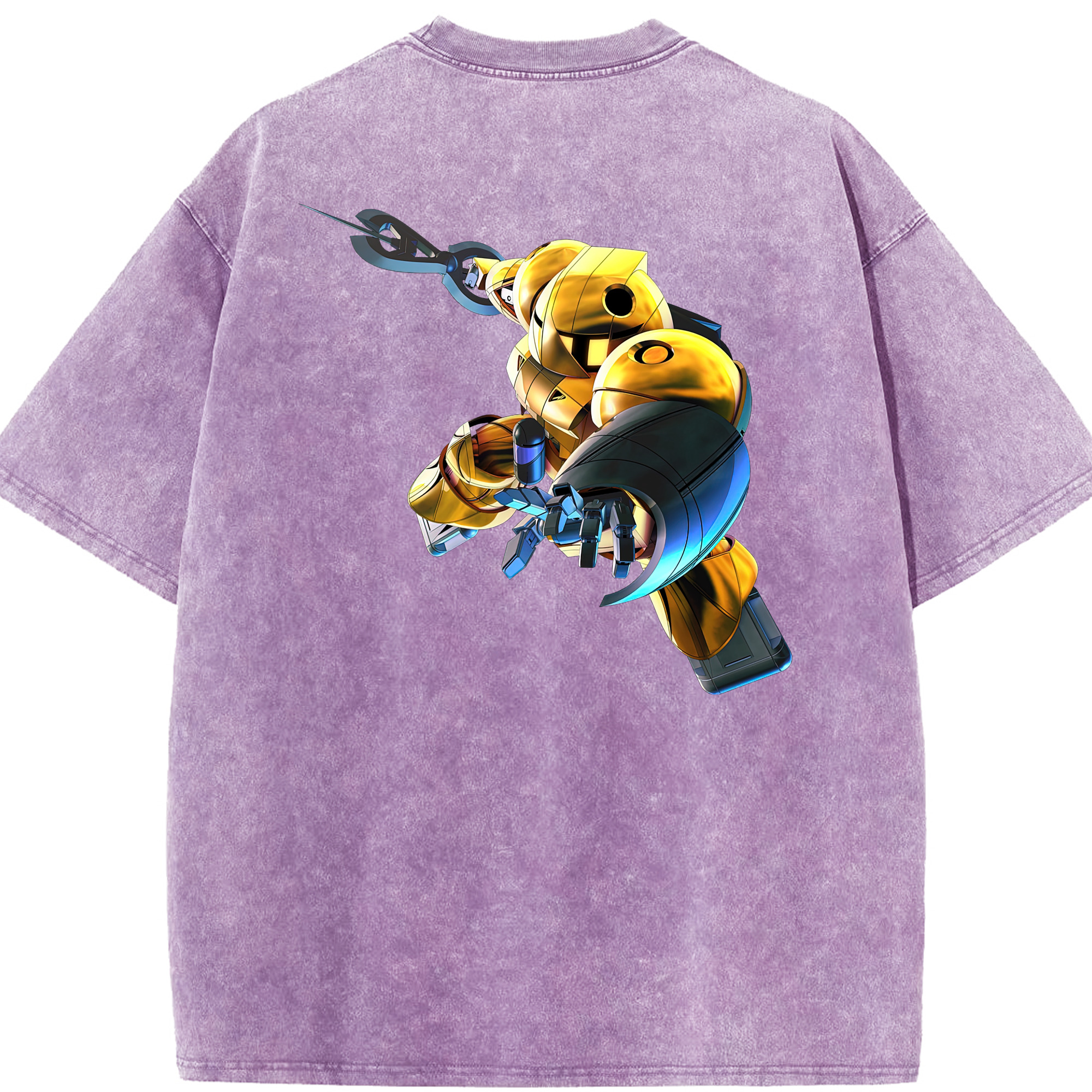 （画像用） 機動戦士ガンダム Mobile Suit Gundam 綿100% ヴィンテージ風 半袖Tシャツ（背面プリント）