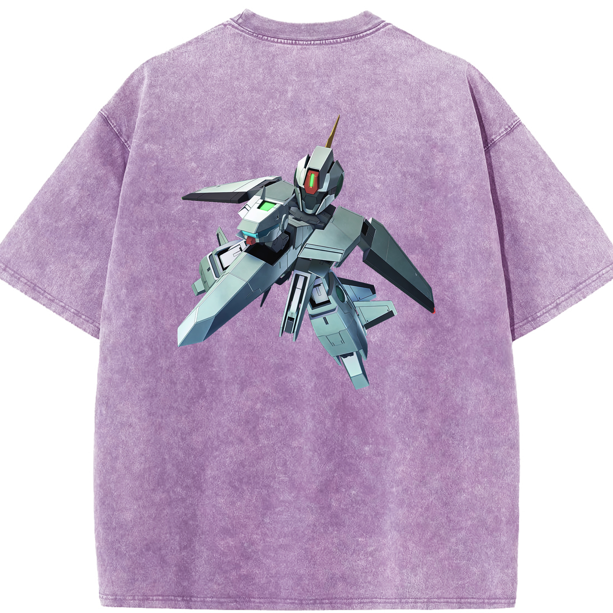 （画像用） 機動戦士ガンダム Mobile Suit Gundam 綿100% ヴィンテージ風 半袖Tシャツ（背面プリント）