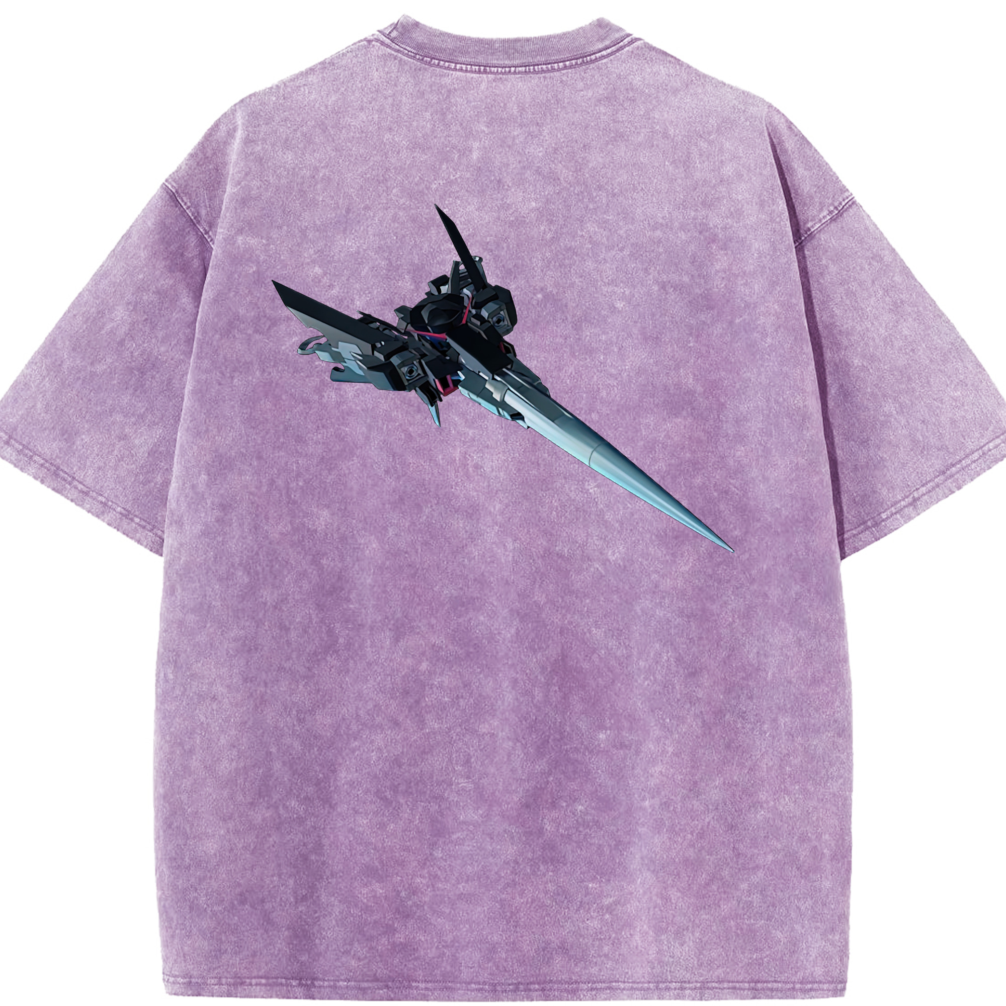 （画像用） 機動戦士ガンダム Mobile Suit Gundam 綿100% ヴィンテージ風 半袖Tシャツ（背面プリント）