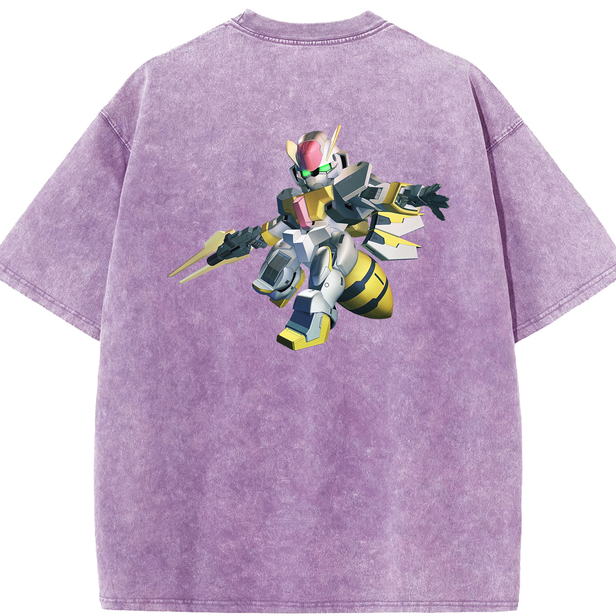 （画像用） 機動戦士ガンダム Mobile Suit Gundam 綿100% ヴィンテージ風 半袖Tシャツ（背面プリント）
