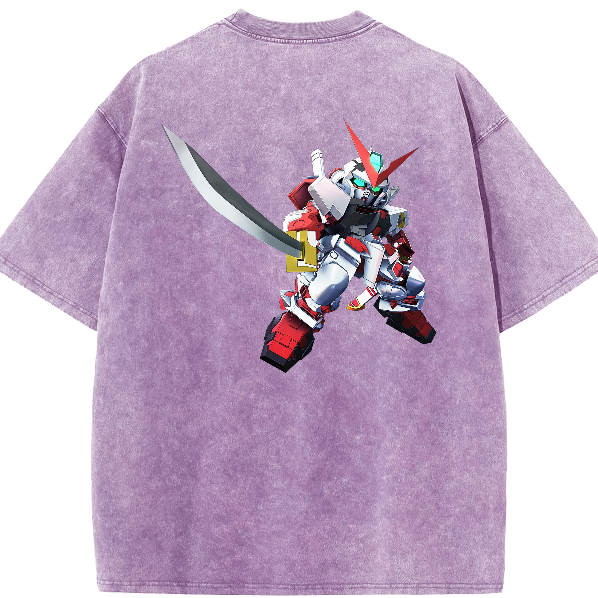 （画像用） 機動戦士ガンダム Mobile Suit Gundam 綿100% ヴィンテージ風 半袖Tシャツ（背面プリント）