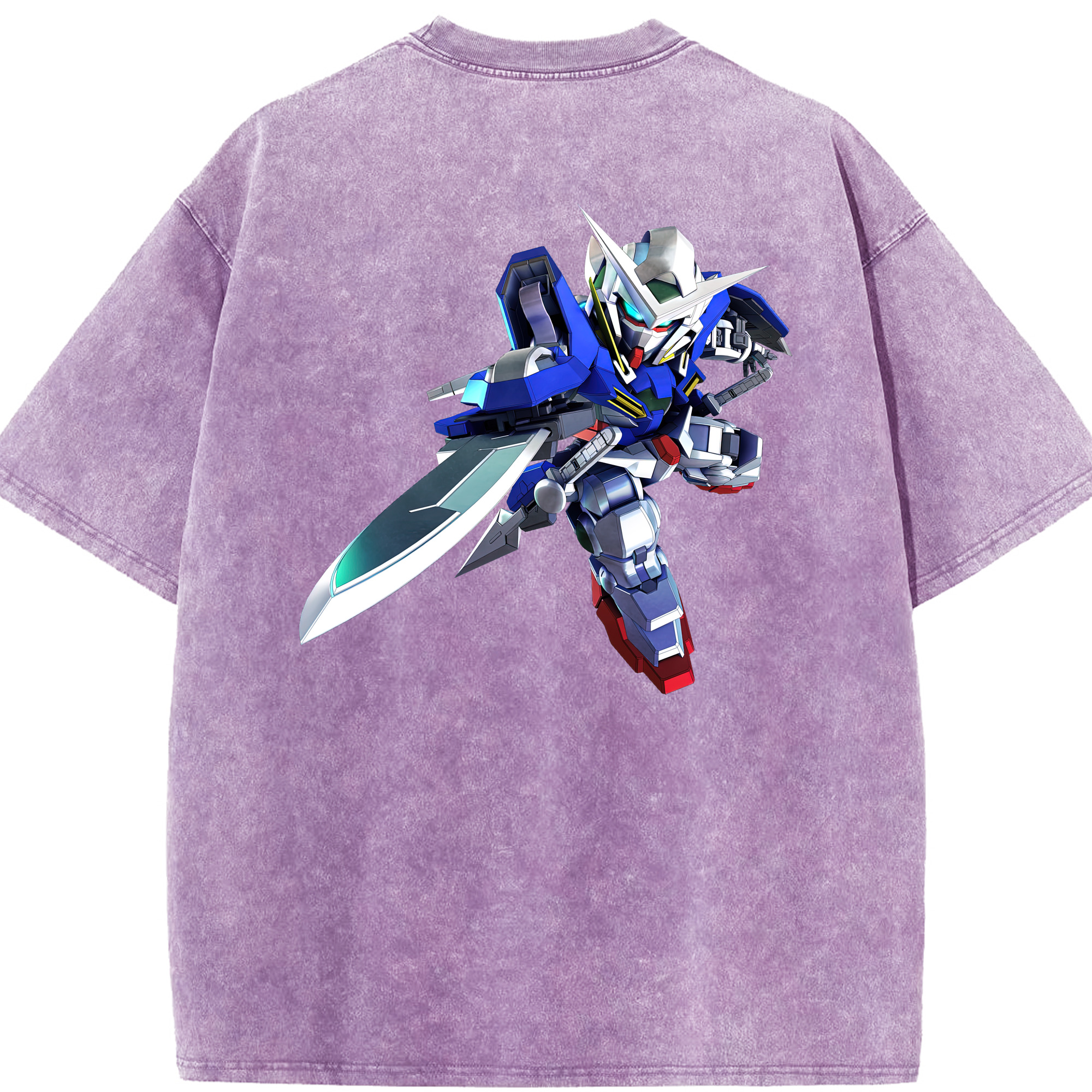（画像用） 機動戦士ガンダム Mobile Suit Gundam 綿100% ヴィンテージ風 半袖Tシャツ（背面プリント）