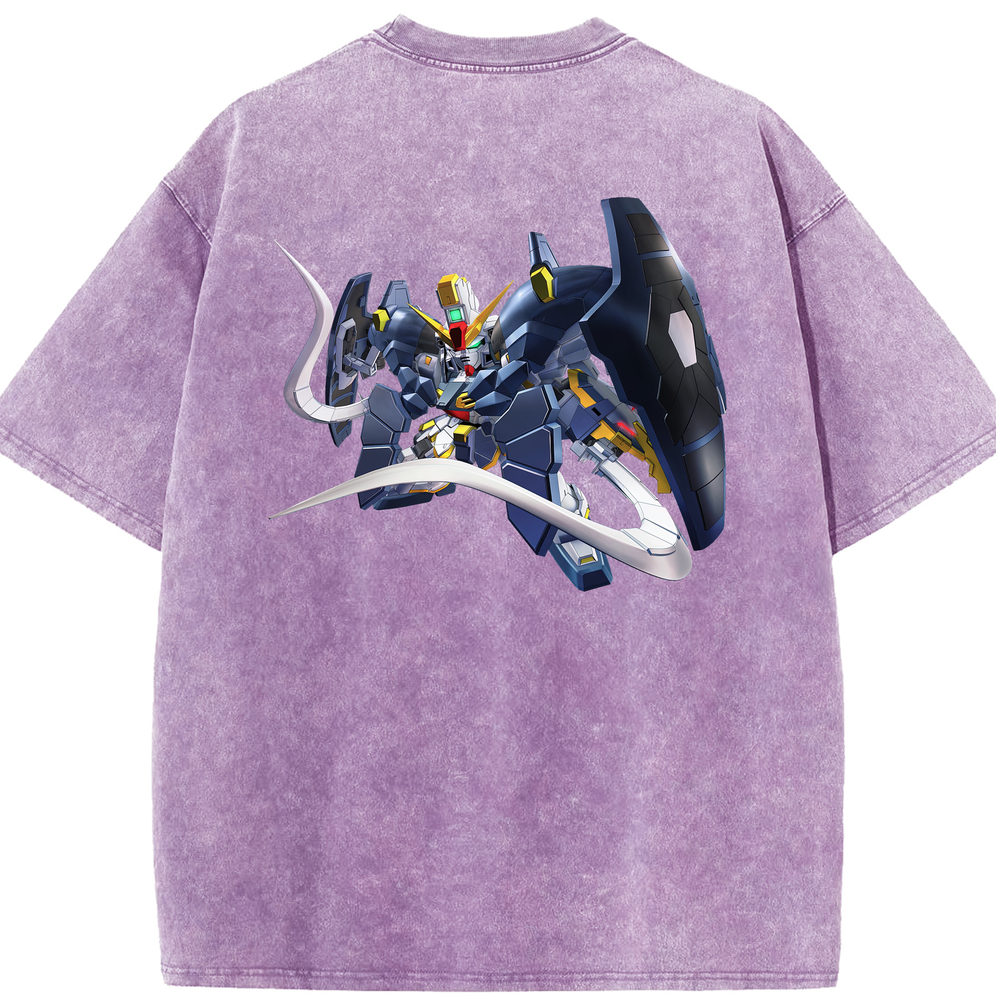 （画像用） 機動戦士ガンダム Mobile Suit Gundam 綿100% ヴィンテージ風 半袖Tシャツ（背面プリント）
