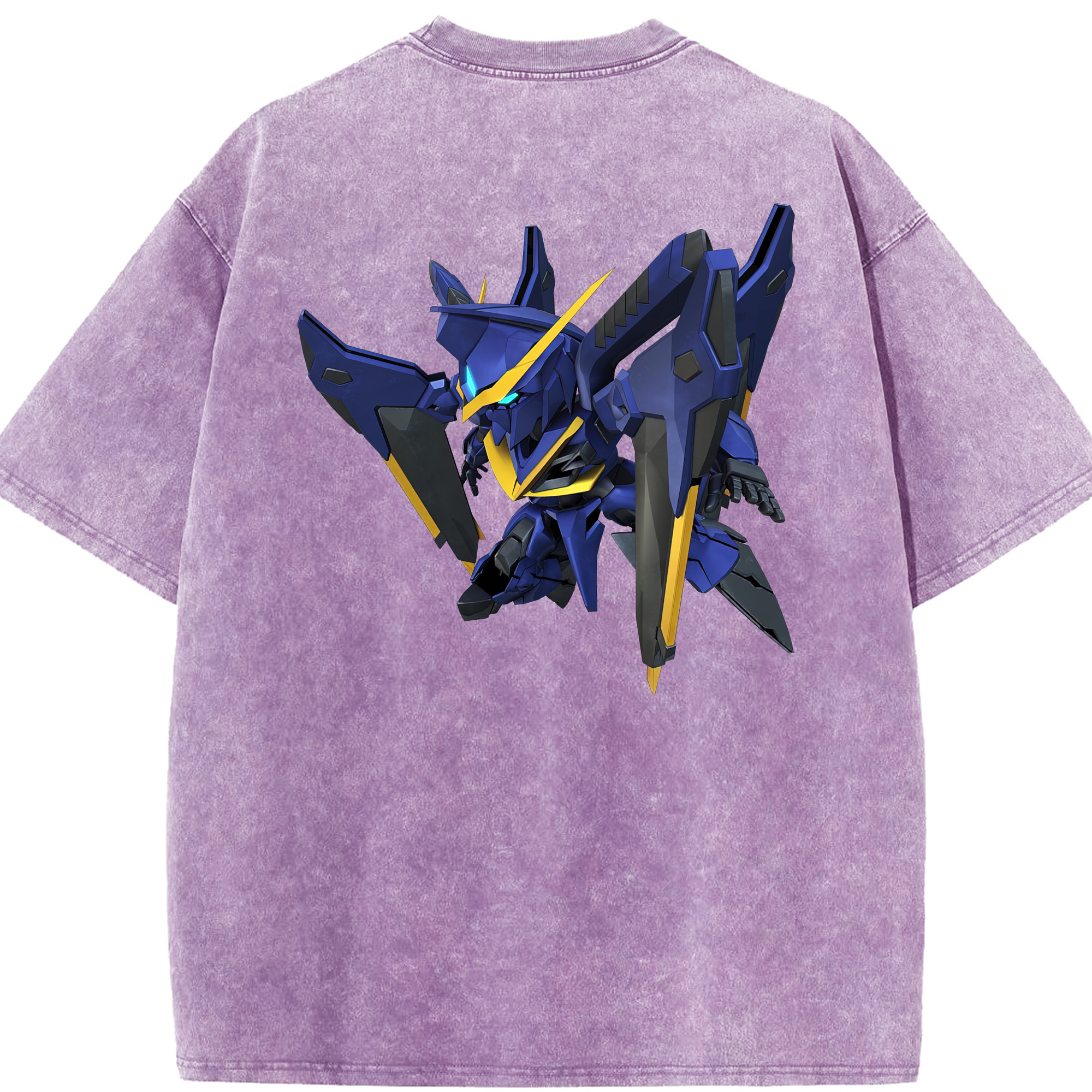 （画像用） 機動戦士ガンダム Mobile Suit Gundam 綿100% ヴィンテージ風 半袖Tシャツ（背面プリント）