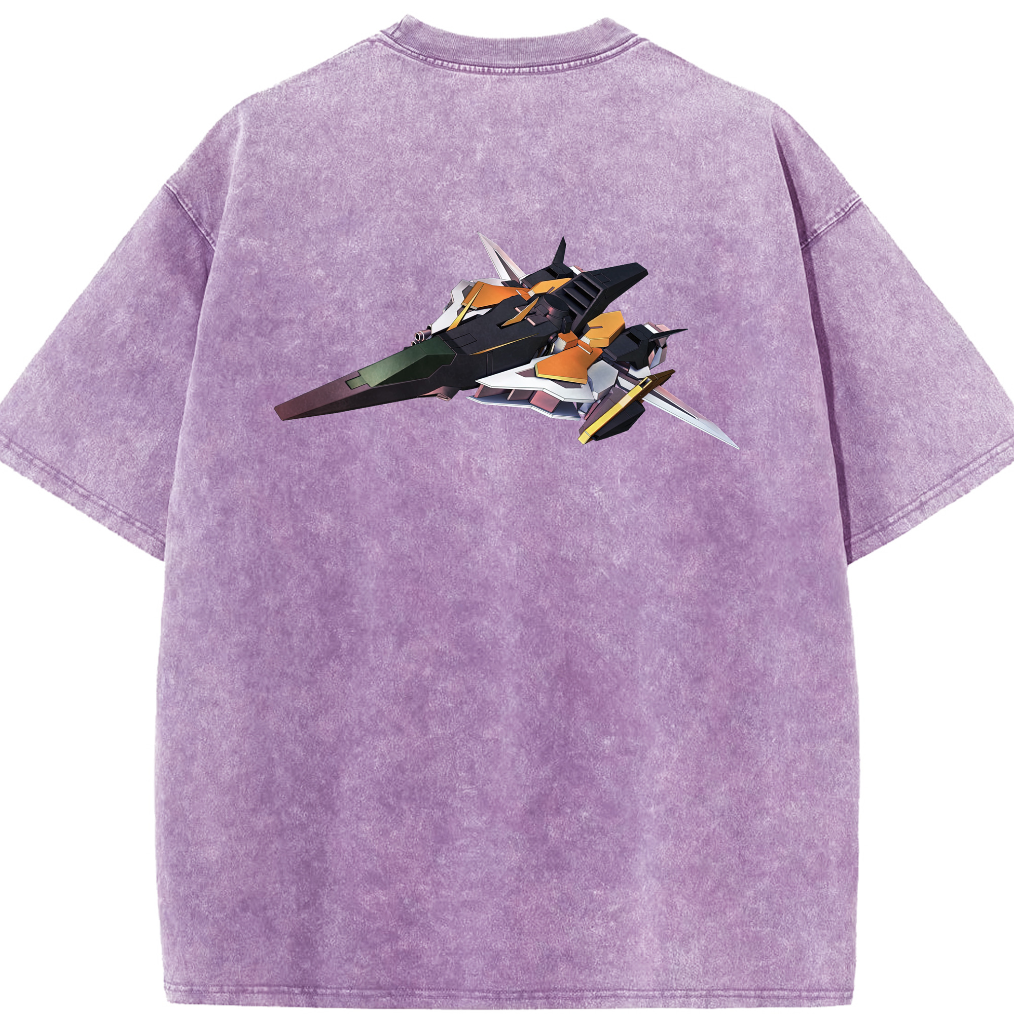 （画像用） 機動戦士ガンダム Mobile Suit Gundam 綿100% ヴィンテージ風 半袖Tシャツ（背面プリント）