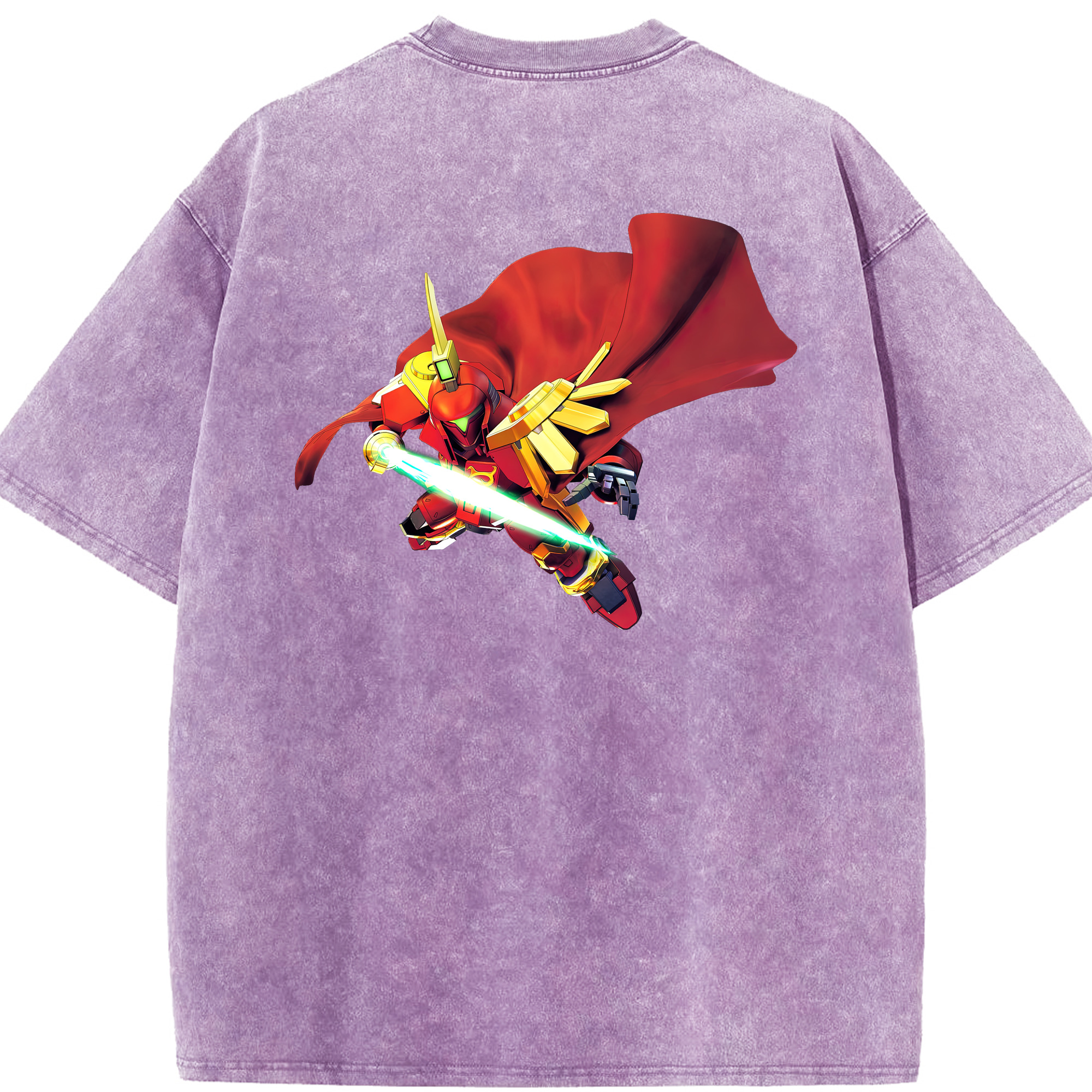 （画像用） 機動戦士ガンダム Mobile Suit Gundam 綿100% ヴィンテージ風 半袖Tシャツ（背面プリント）