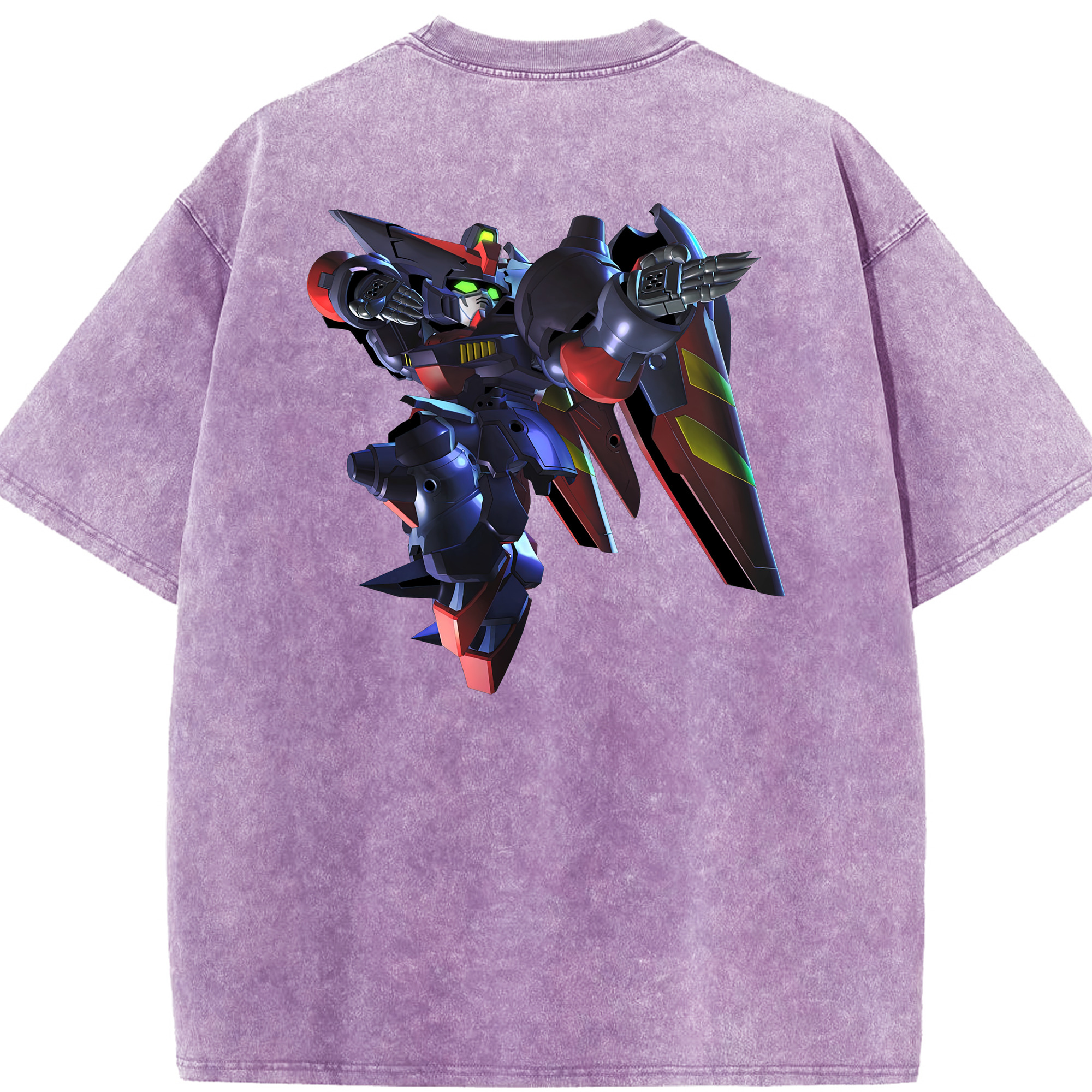 （画像用） 機動戦士ガンダム Mobile Suit Gundam 綿100% ヴィンテージ風 半袖Tシャツ（背面プリント）