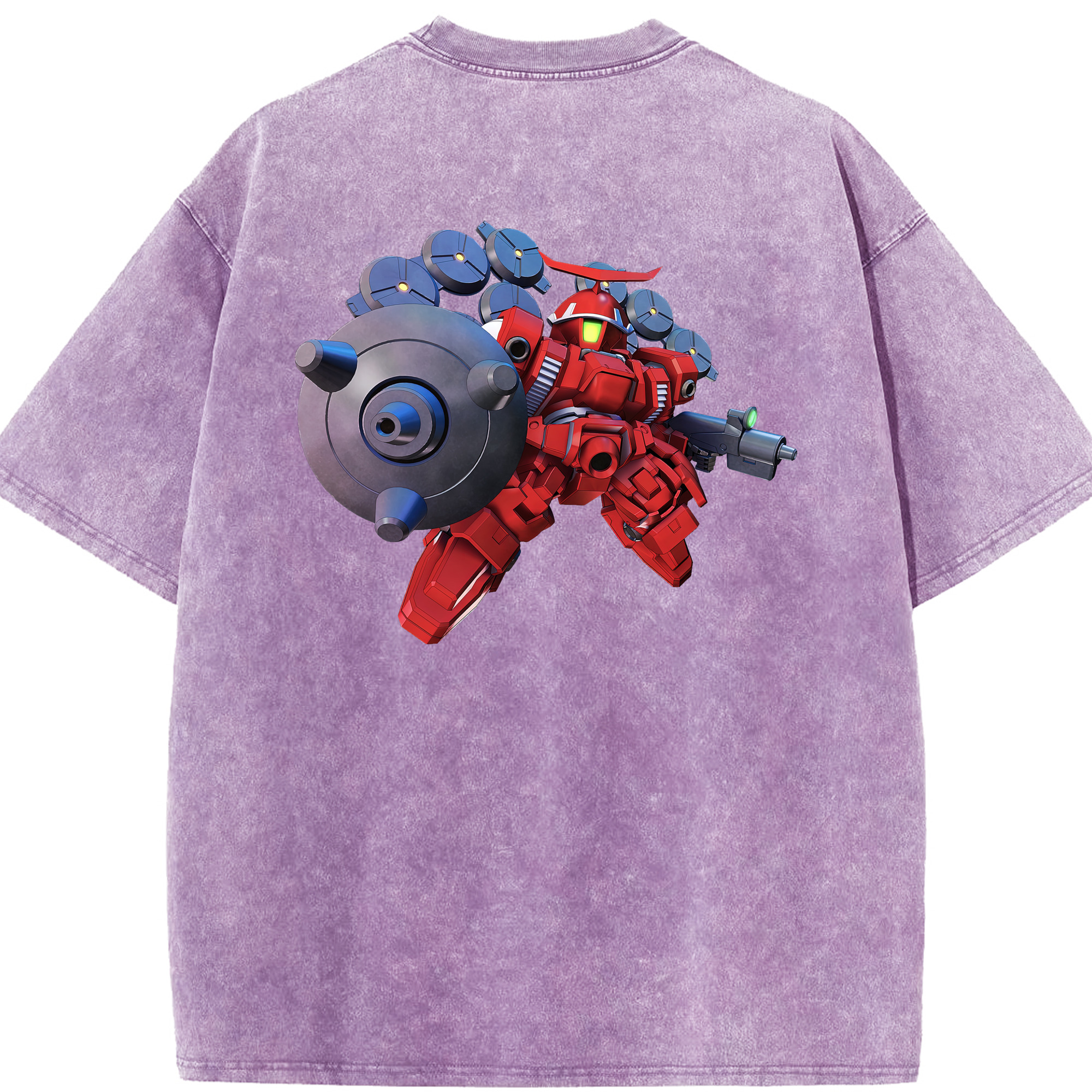 （画像用） 機動戦士ガンダム Mobile Suit Gundam 綿100% ヴィンテージ風 半袖Tシャツ（背面プリント）