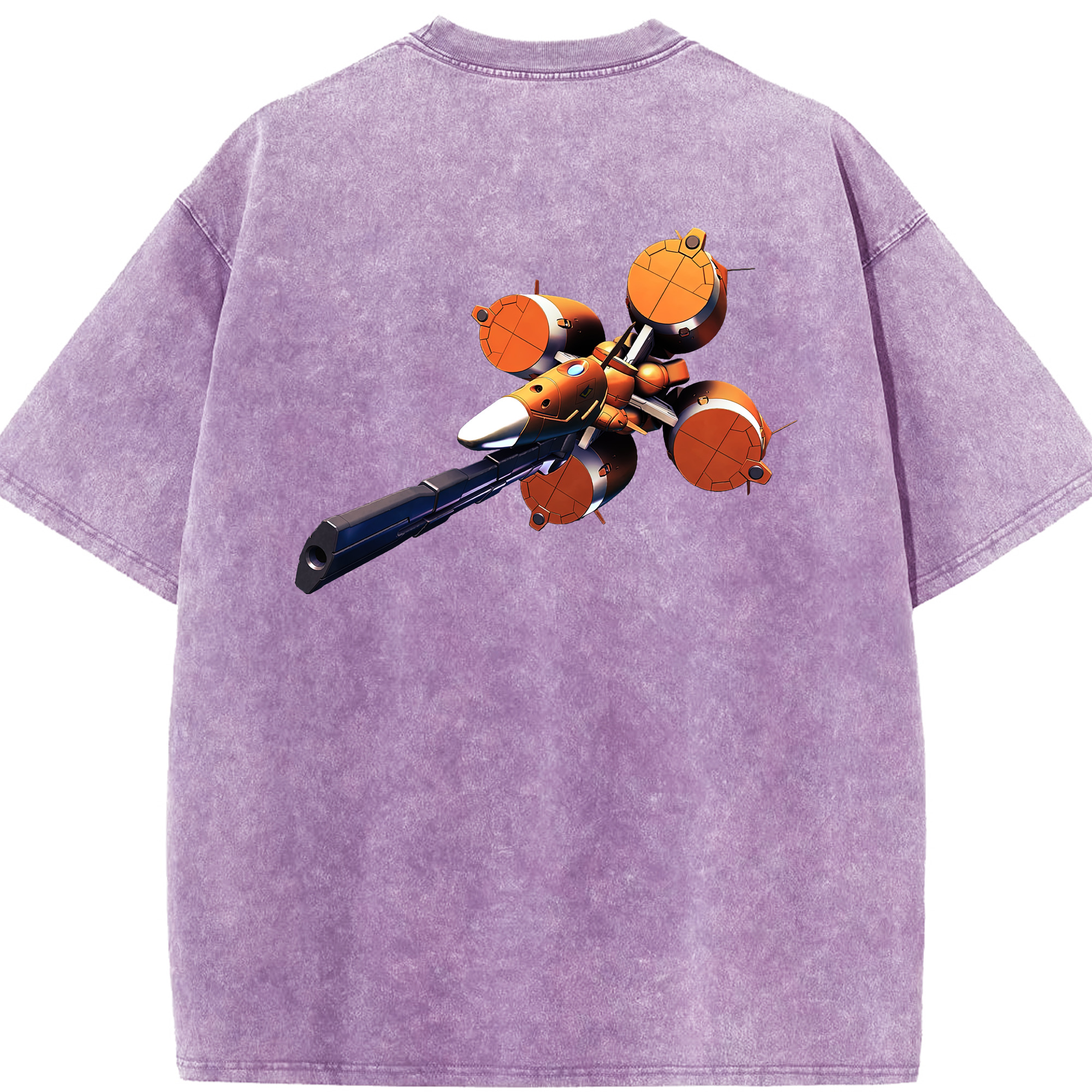 （画像用） 機動戦士ガンダム Mobile Suit Gundam 綿100% ヴィンテージ風 半袖Tシャツ（背面プリント）