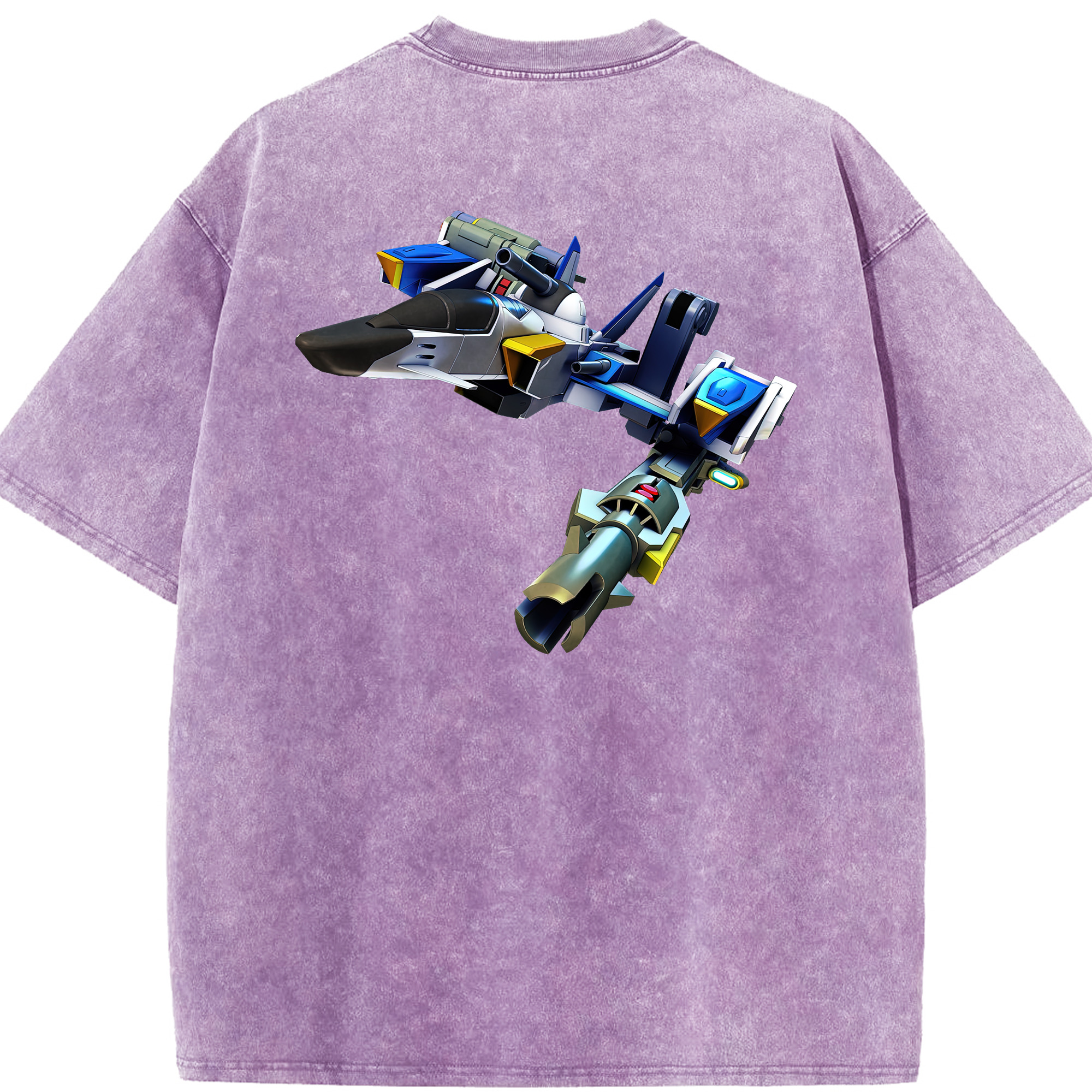 （画像用） 機動戦士ガンダム Mobile Suit Gundam 綿100% ヴィンテージ風 半袖Tシャツ（背面プリント）