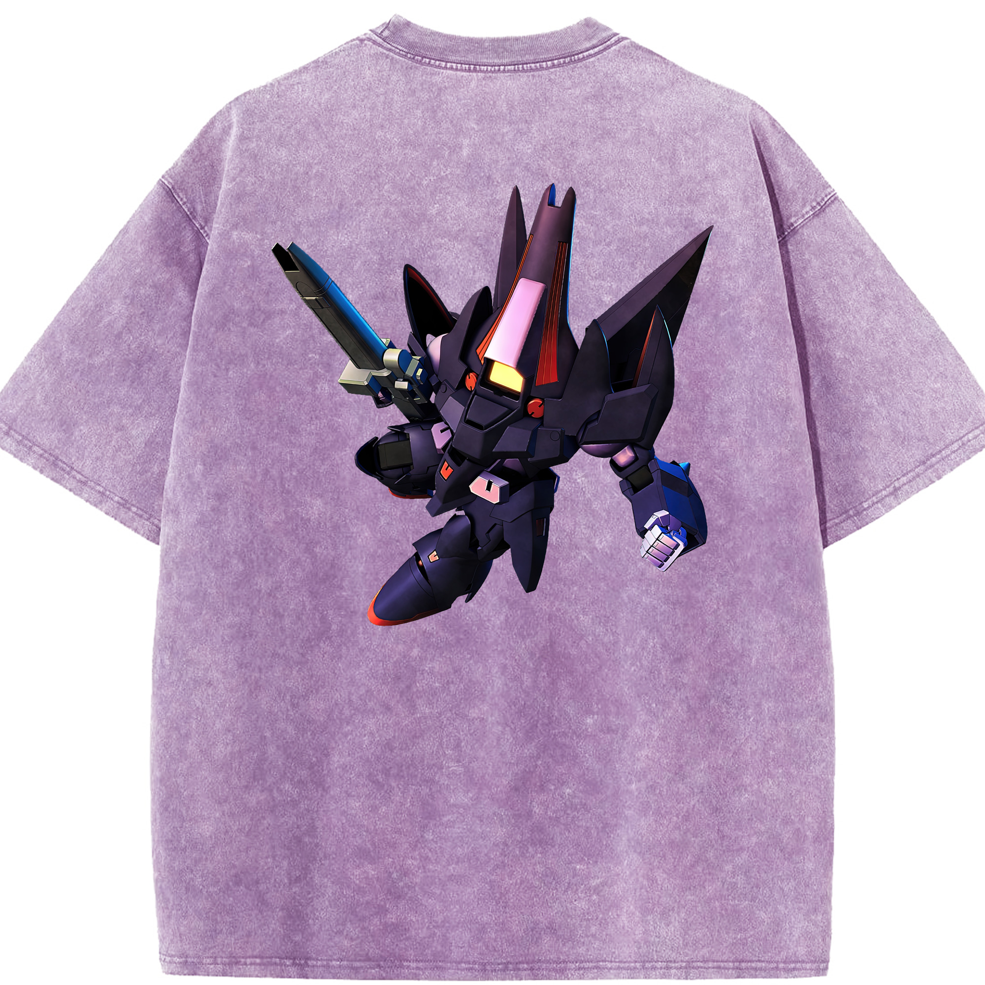 （画像用） 機動戦士ガンダム Mobile Suit Gundam 綿100% ヴィンテージ風 半袖Tシャツ（背面プリント）