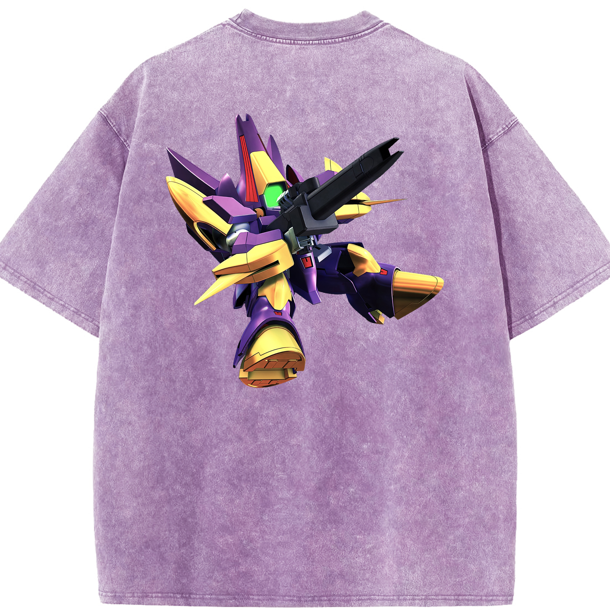 （画像用） 機動戦士ガンダム Mobile Suit Gundam 綿100% ヴィンテージ風 半袖Tシャツ（背面プリント）