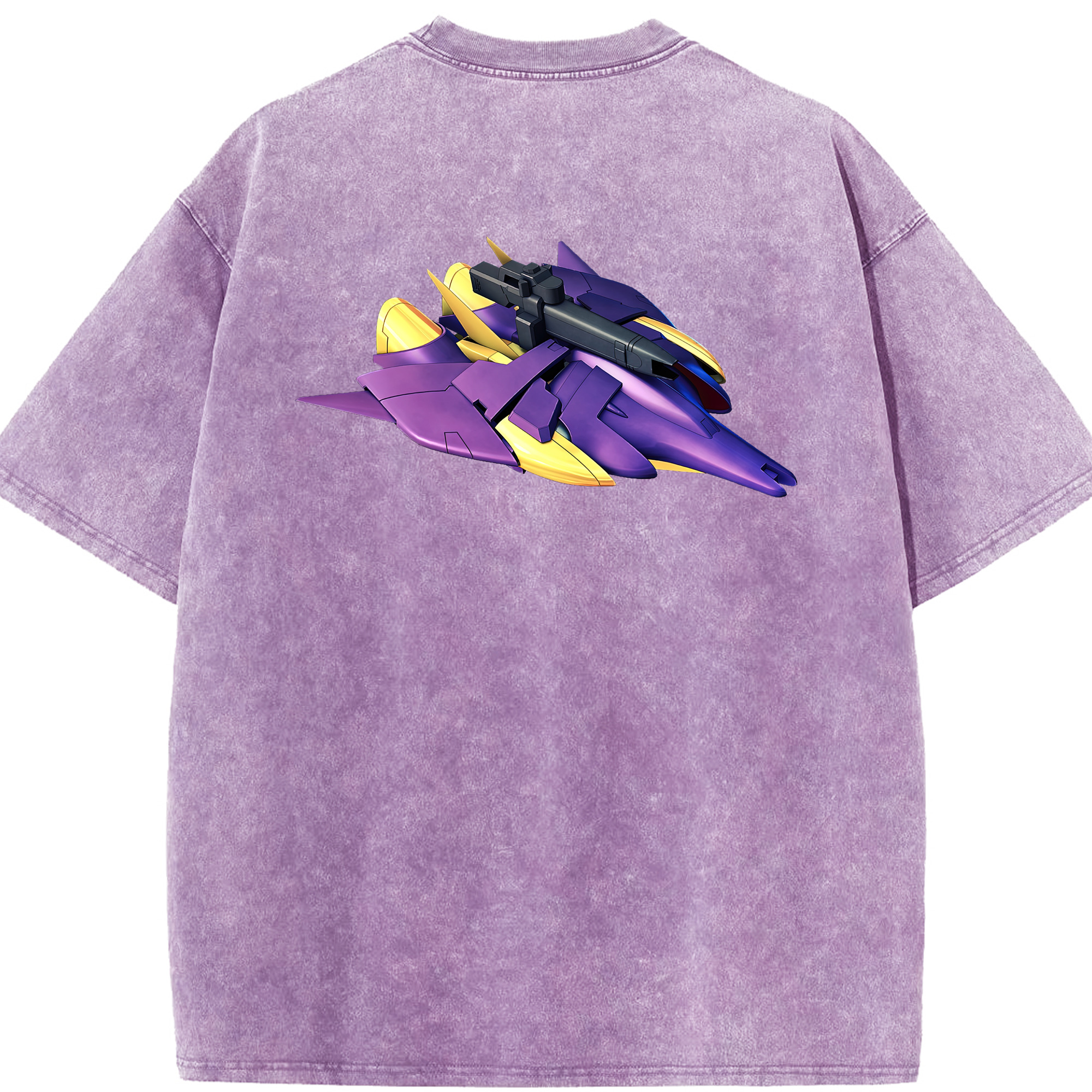 （画像用） 機動戦士ガンダム Mobile Suit Gundam 綿100% ヴィンテージ風 半袖Tシャツ（背面プリント）