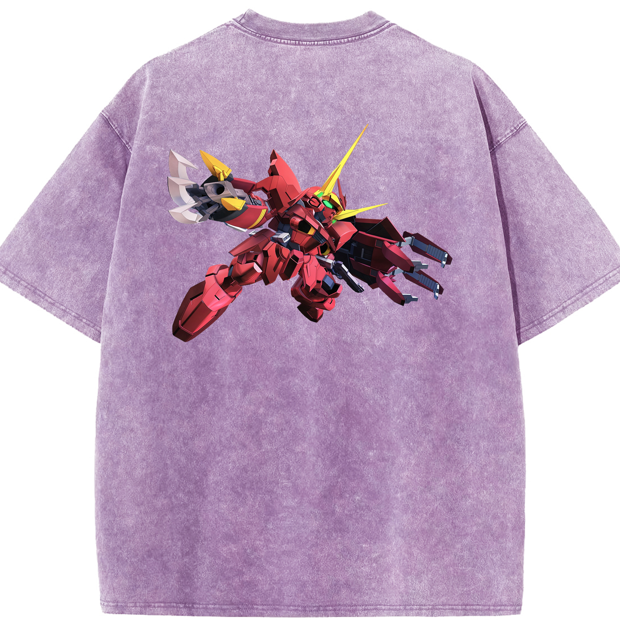 （画像用） 機動戦士ガンダム Mobile Suit Gundam 綿100% ヴィンテージ風 半袖Tシャツ（背面プリント）