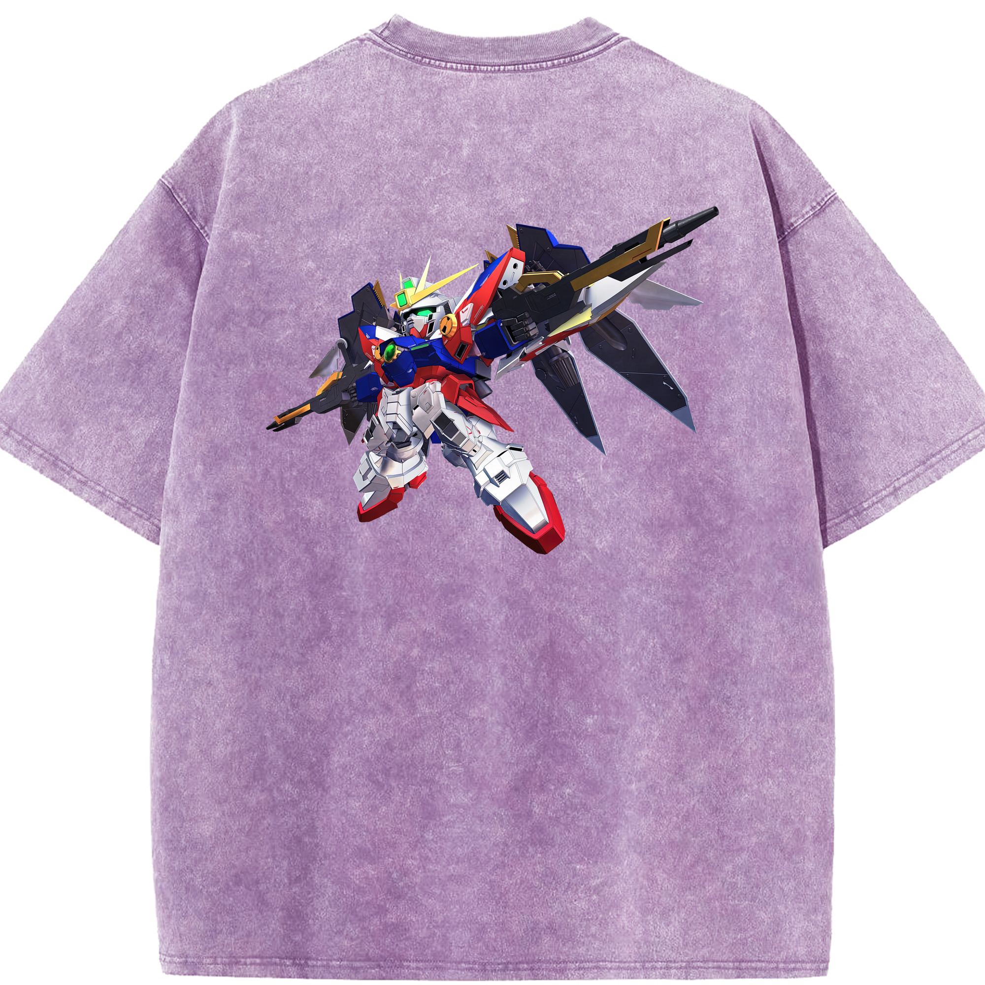 （画像用） 機動戦士ガンダム Mobile Suit Gundam 綿100% ヴィンテージ風 半袖Tシャツ（背面プリント）