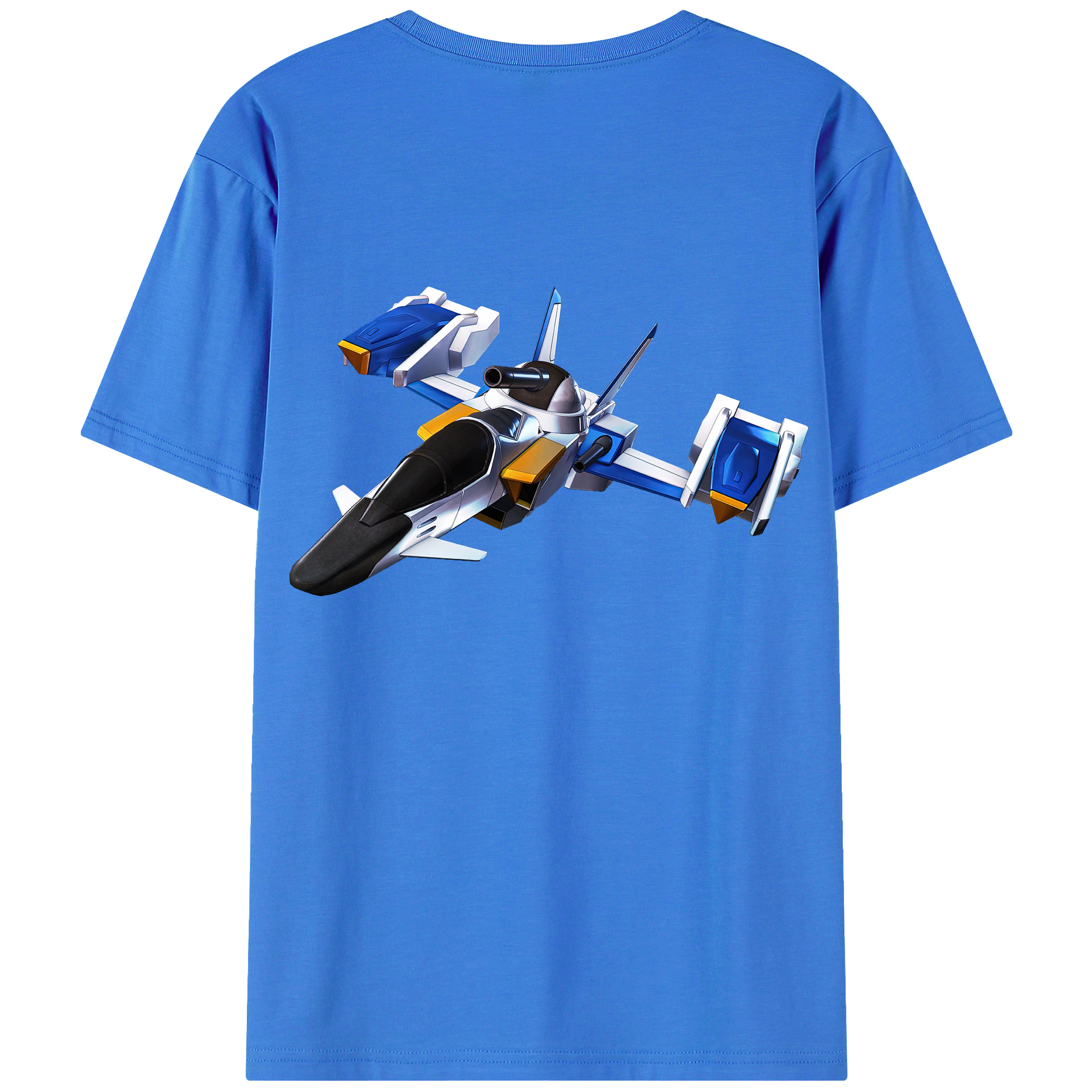（画像用） 機動戦士ガンダム Mobile Suit Gundam 綿100％ メンズ半袖Tシャツ（バックプリント） 通気性