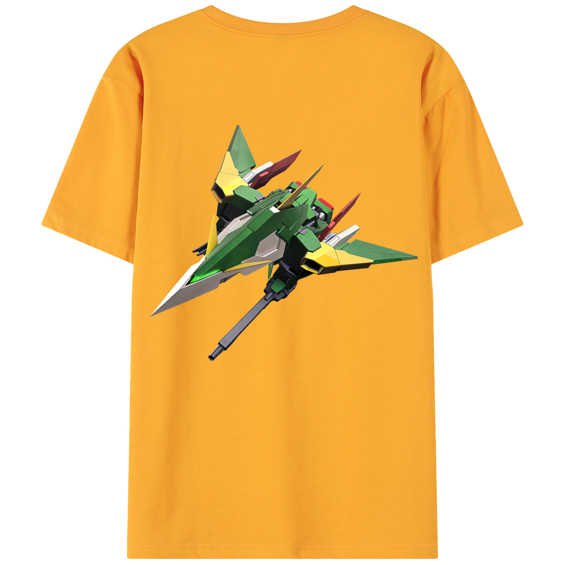 （画像用） 機動戦士ガンダム Mobile Suit Gundam 綿100％ メンズ半袖Tシャツ（バックプリント） 通気性