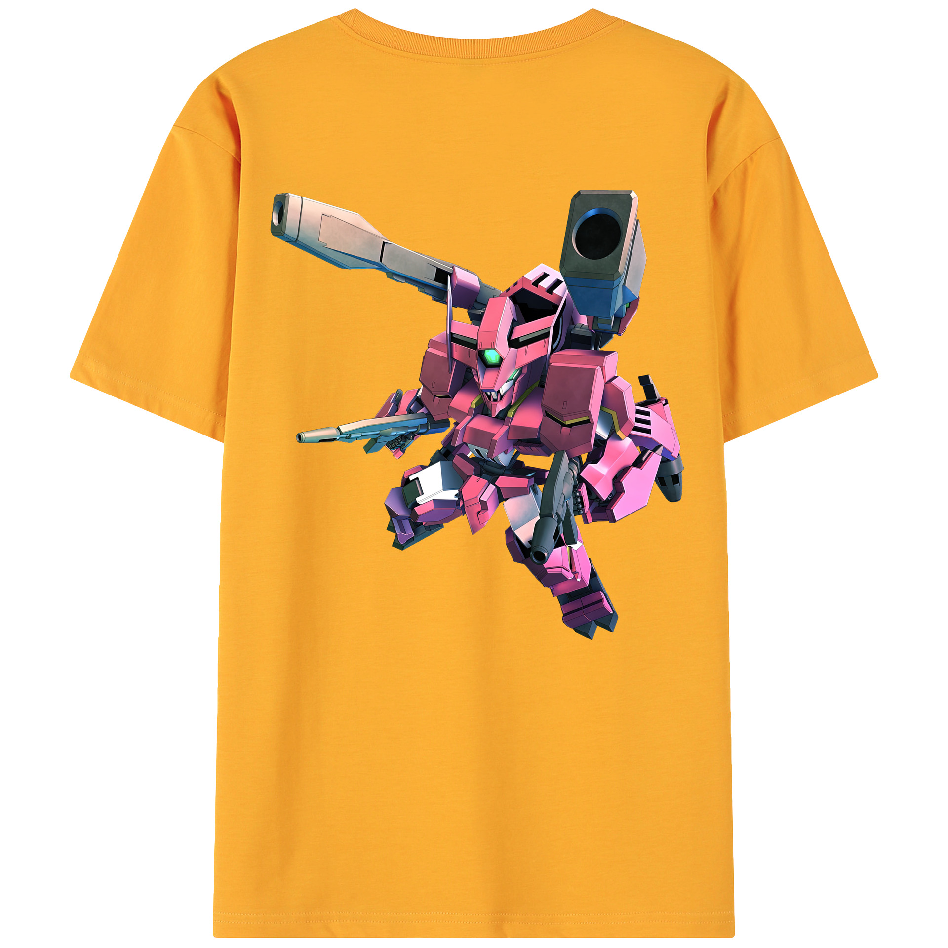 （画像用） 機動戦士ガンダム Mobile Suit Gundam 綿100％ メンズ半袖Tシャツ（バックプリント） 通気性