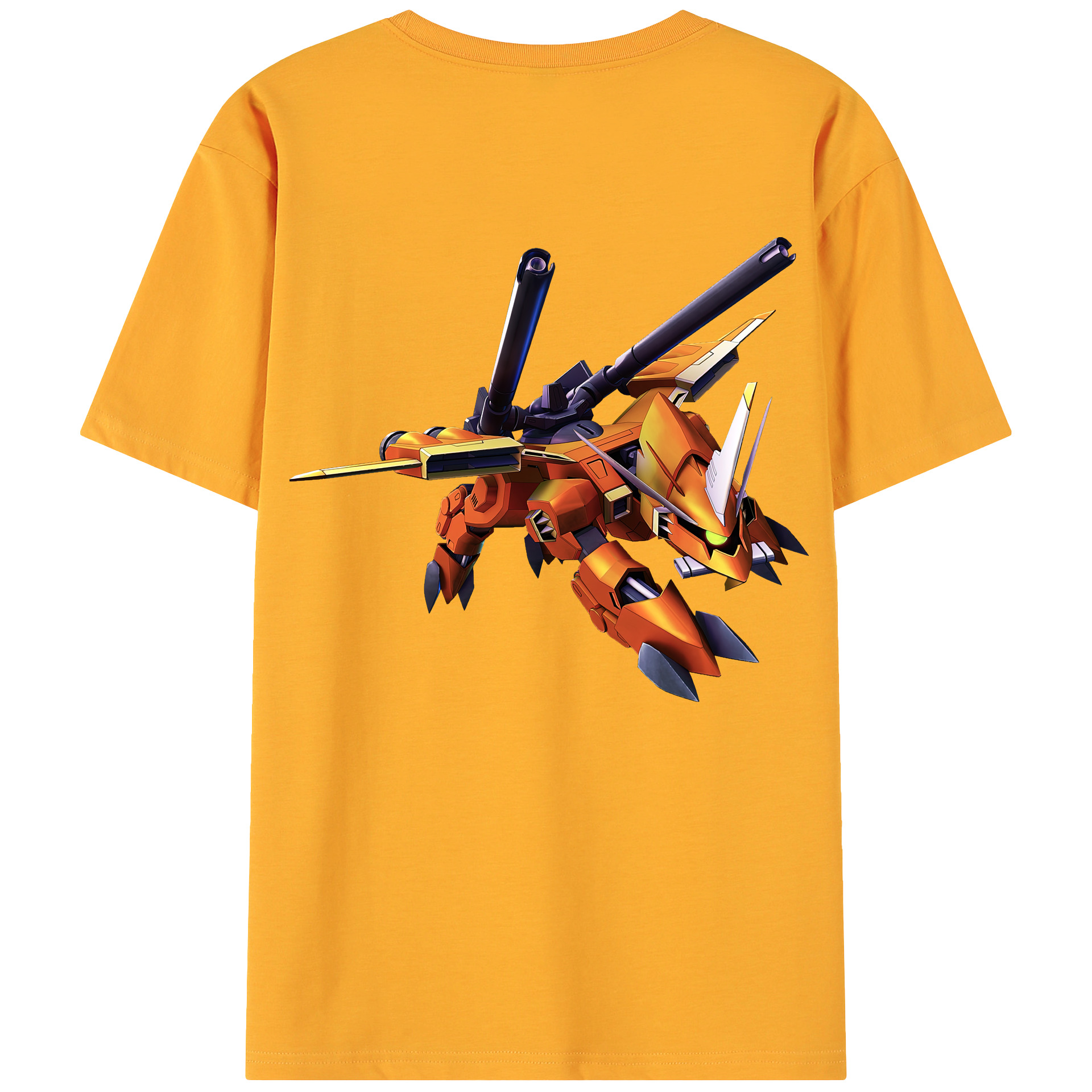 （画像用） 機動戦士ガンダム Mobile Suit Gundam 綿100％ メンズ半袖Tシャツ（バックプリント） 通気性