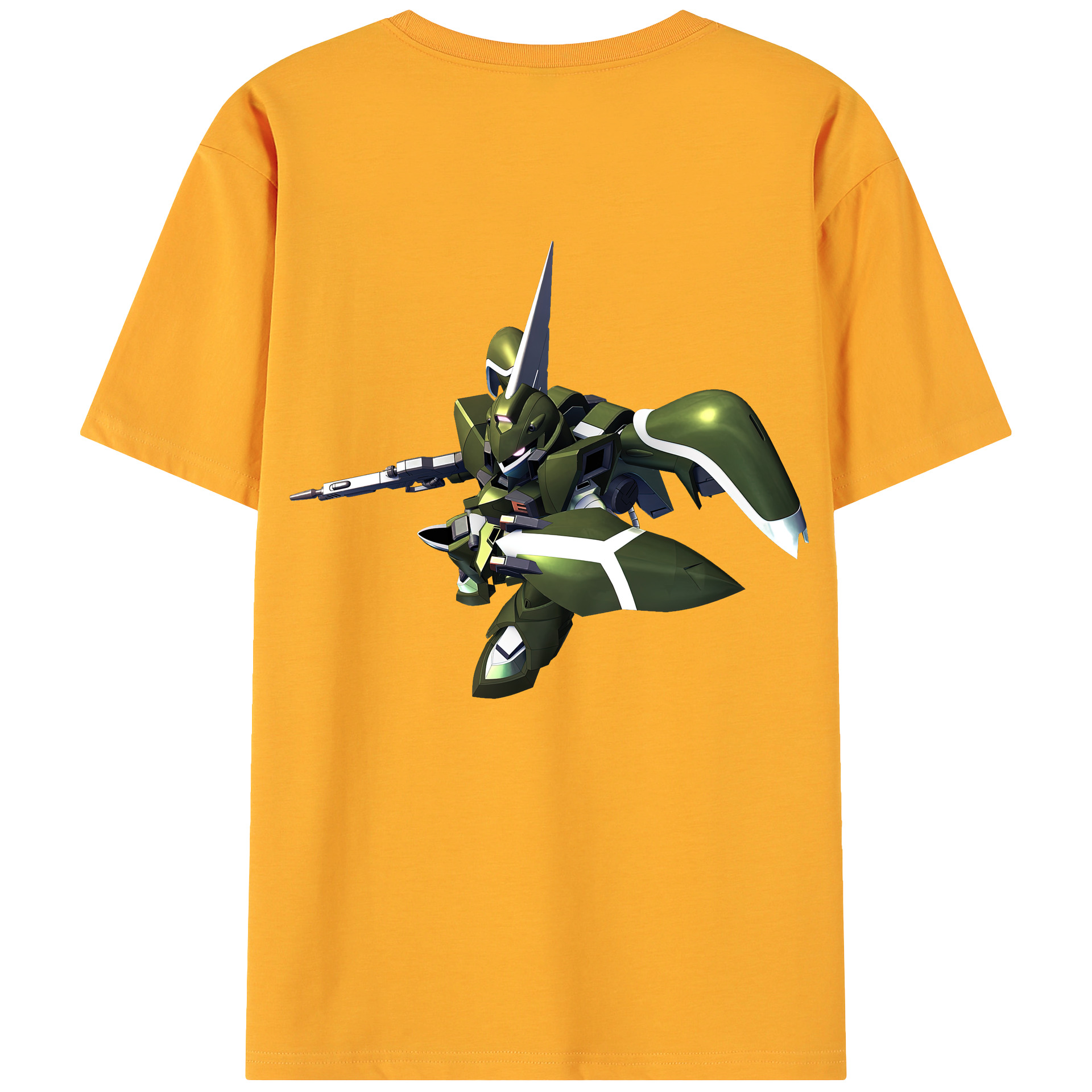 （画像用） 機動戦士ガンダム Mobile Suit Gundam 綿100％ メンズ半袖Tシャツ（バックプリント） 通気性