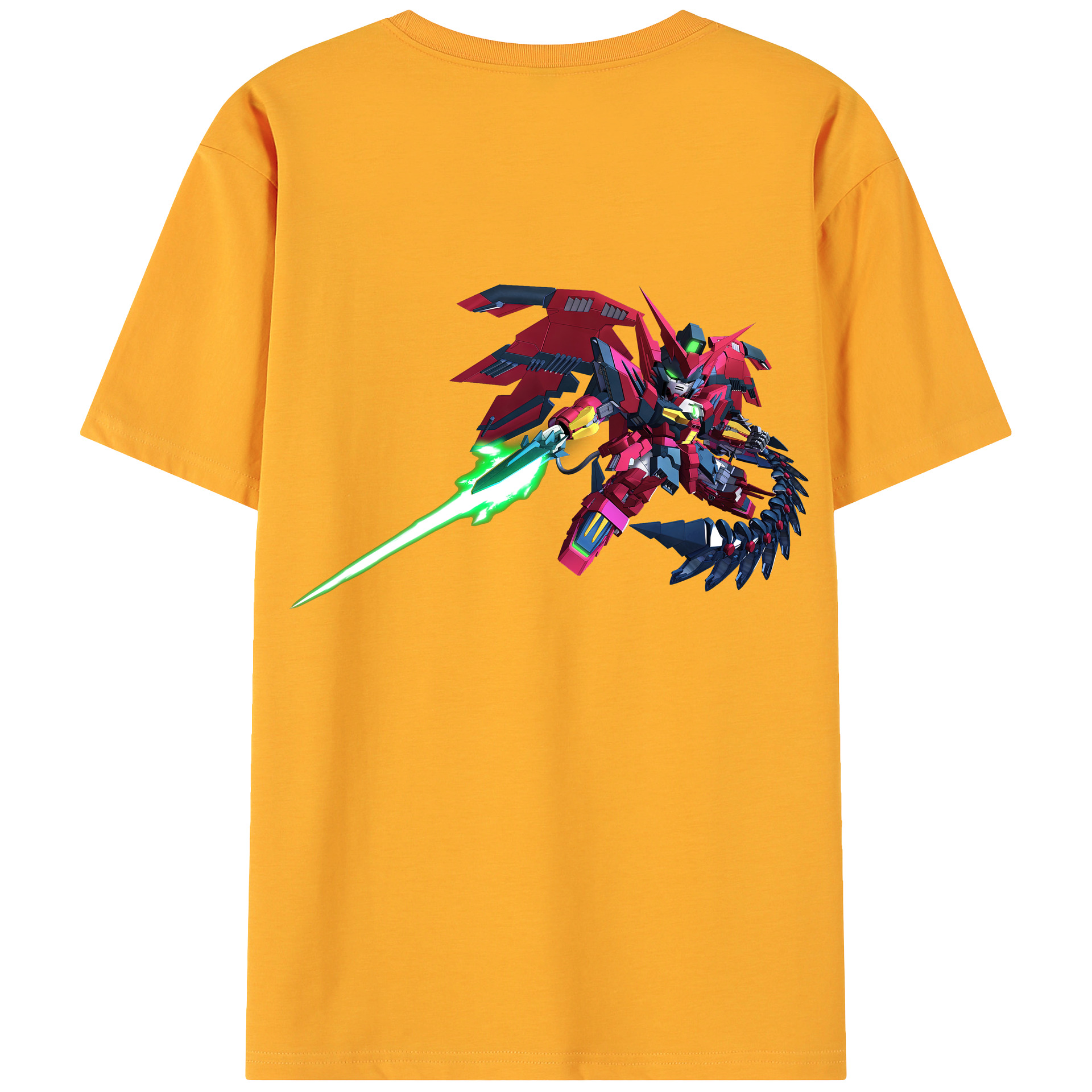 （画像用） 機動戦士ガンダム Mobile Suit Gundam 綿100％ メンズ半袖Tシャツ（バックプリント） 通気性