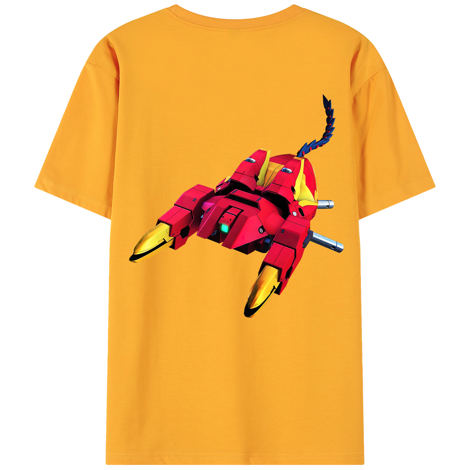 （画像用） 機動戦士ガンダム Mobile Suit Gundam 綿100％ メンズ半袖Tシャツ（バックプリント） 通気性