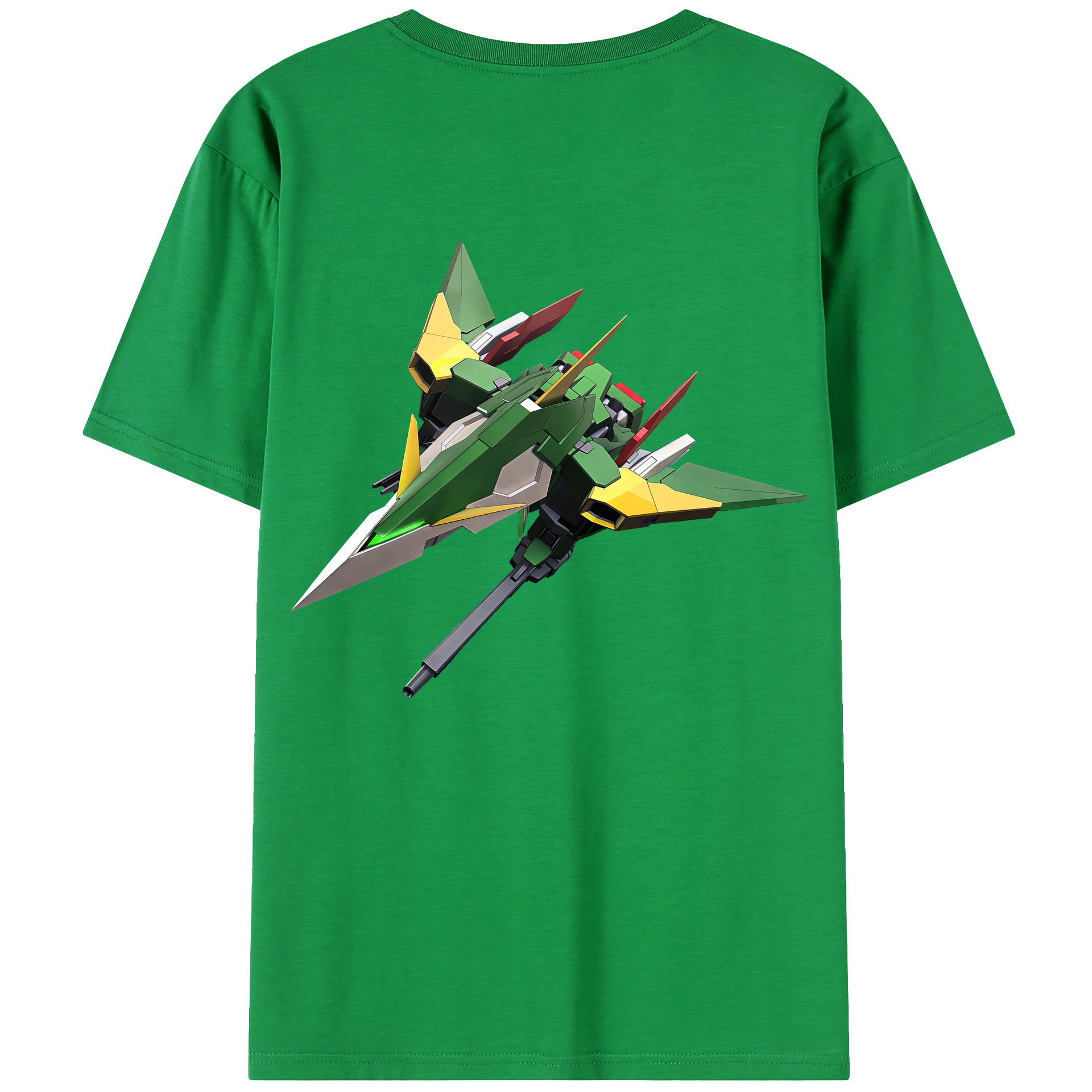 （画像用） 機動戦士ガンダム Mobile Suit Gundam 綿100％ メンズ半袖Tシャツ（バックプリント） 通気性