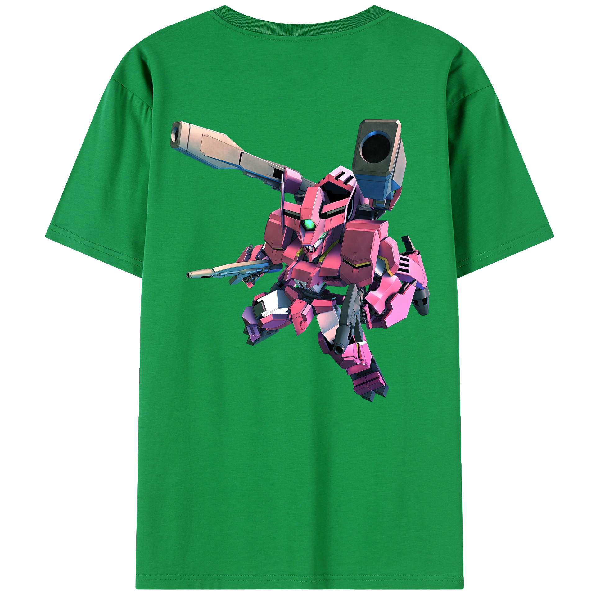 （画像用） 機動戦士ガンダム Mobile Suit Gundam 綿100％ メンズ半袖Tシャツ（バックプリント） 通気性