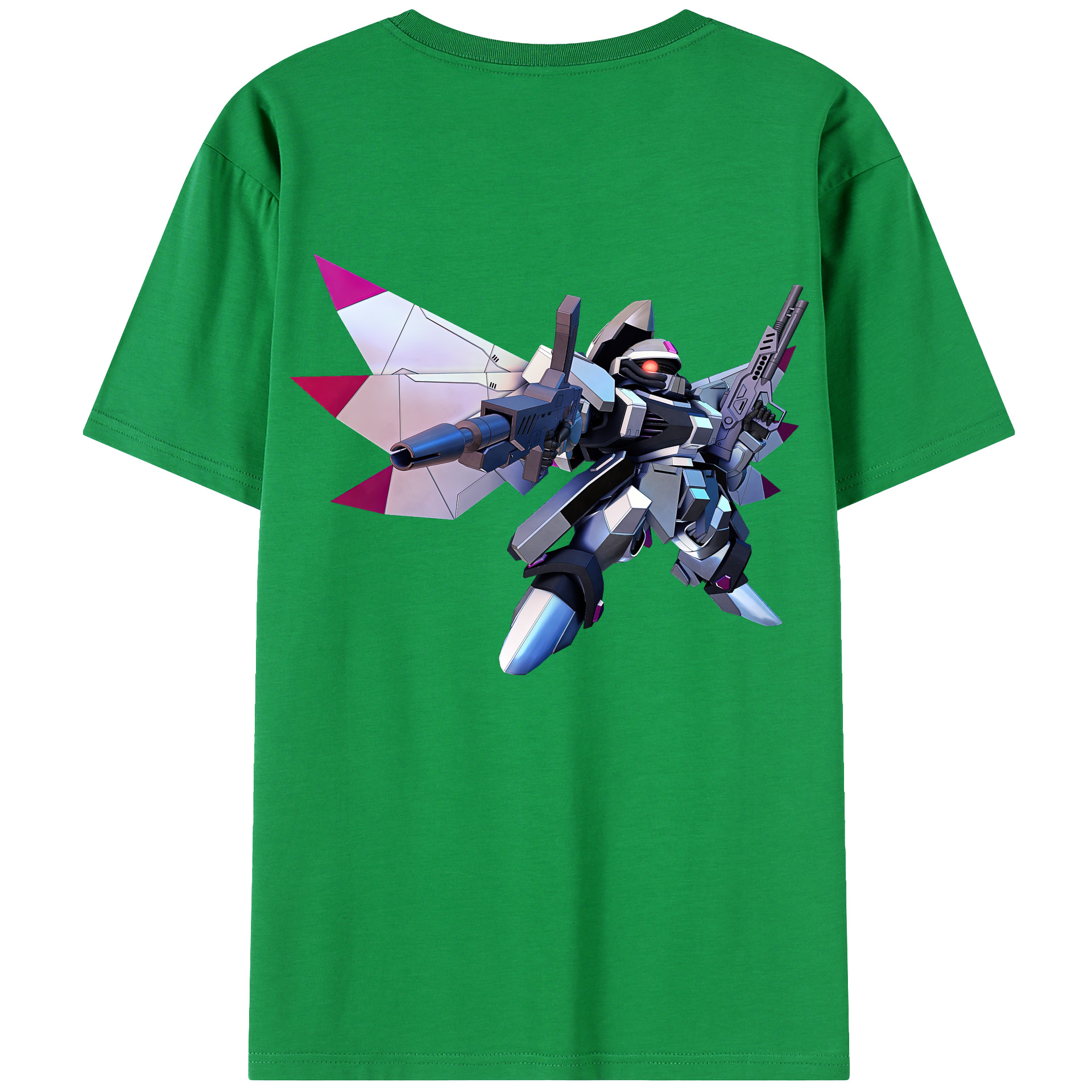 （画像用） 機動戦士ガンダム Mobile Suit Gundam 綿100％ メンズ半袖Tシャツ（バックプリント） 通気性