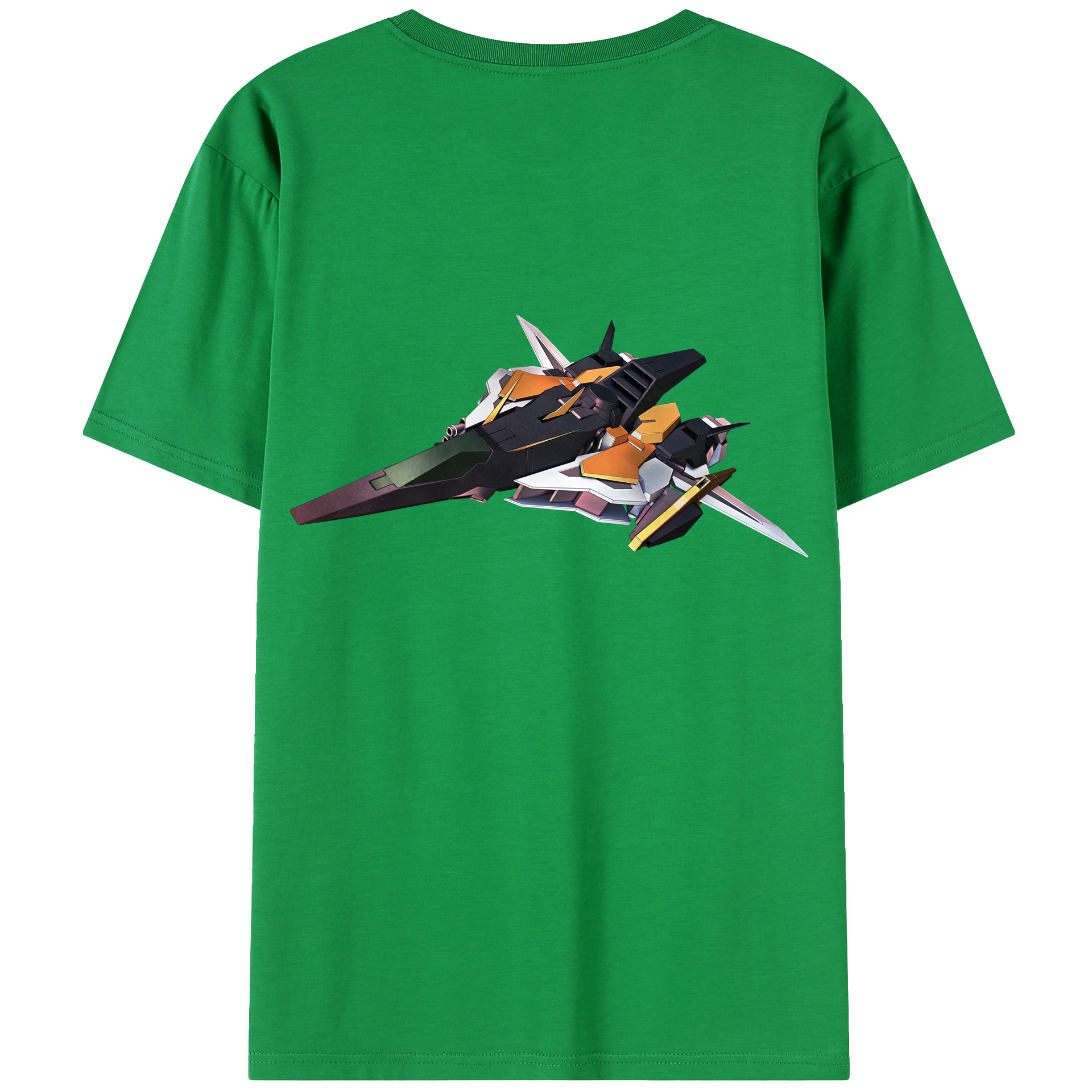 （画像用） 機動戦士ガンダム Mobile Suit Gundam 綿100％ メンズ半袖Tシャツ（バックプリント） 通気性