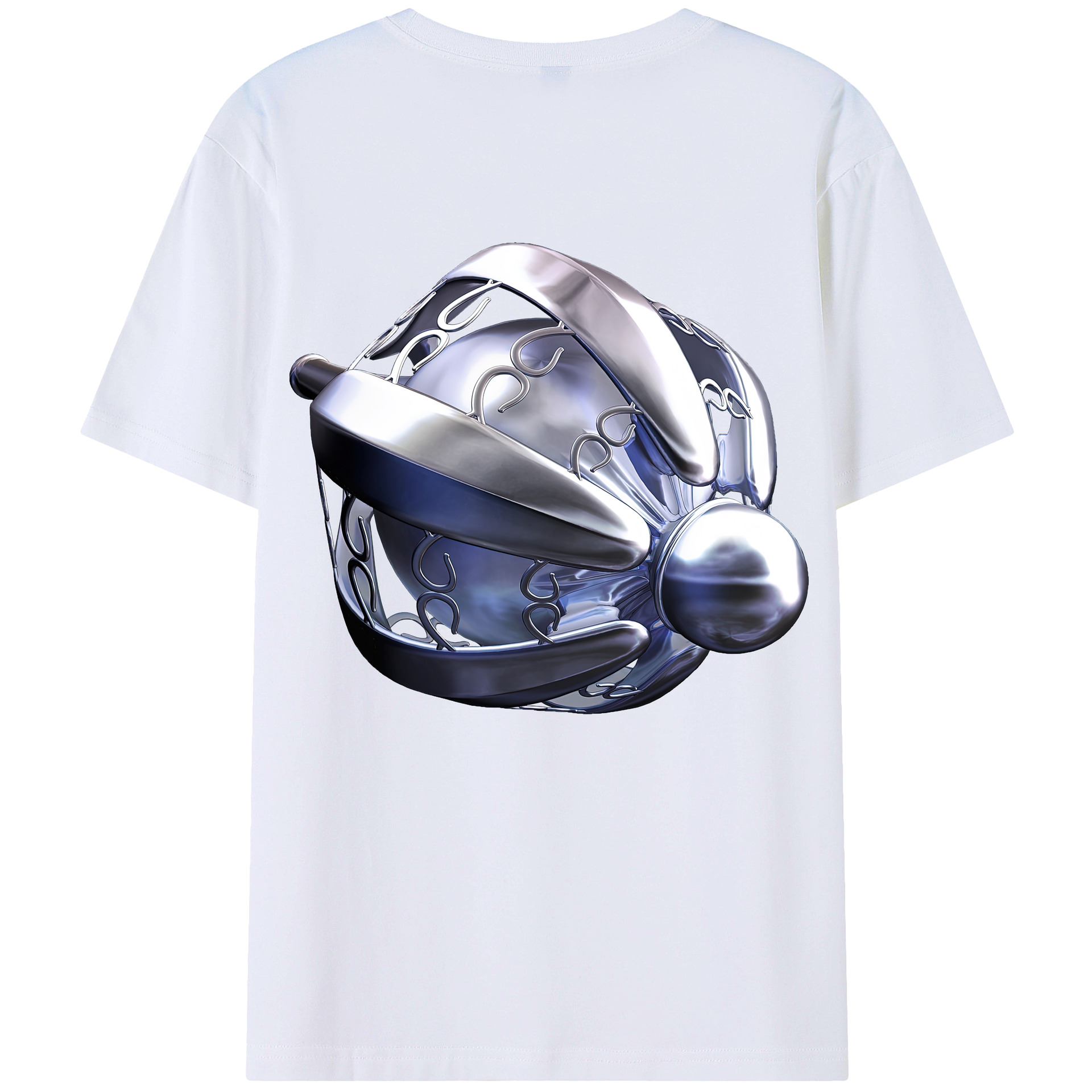 （画像用） 機動戦士ガンダム Mobile Suit Gundam 綿100％ メンズ半袖Tシャツ（バックプリント） 通気性