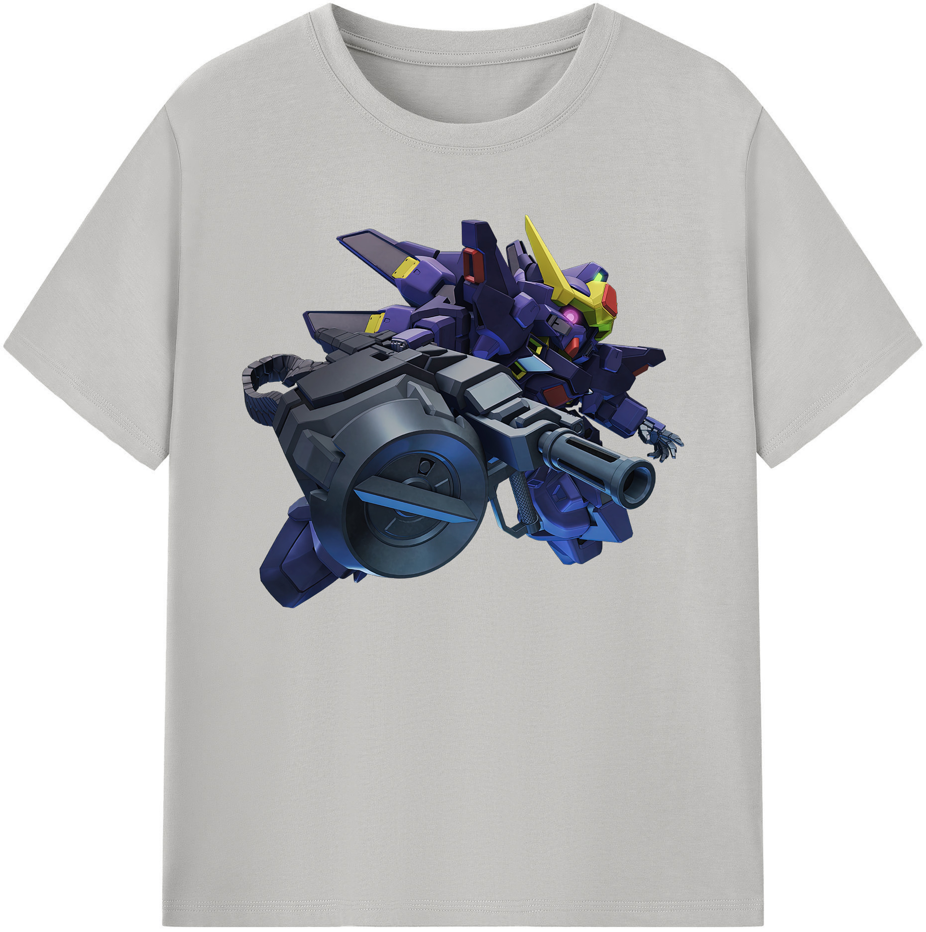 （画像用） 機動戦士ガンダム Mobile Suit Gundam 綿100％ メンズ半袖Tシャツ｜肌触りやわらか＆通気性