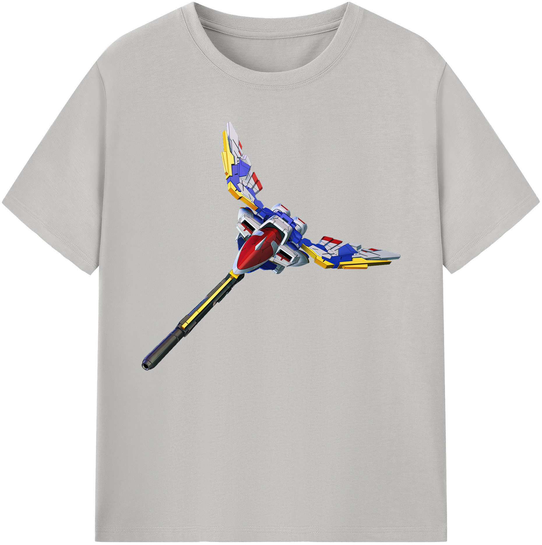（画像用） 機動戦士ガンダム Mobile Suit Gundam 綿100％ メンズ半袖Tシャツ｜肌触りやわらか＆通気性