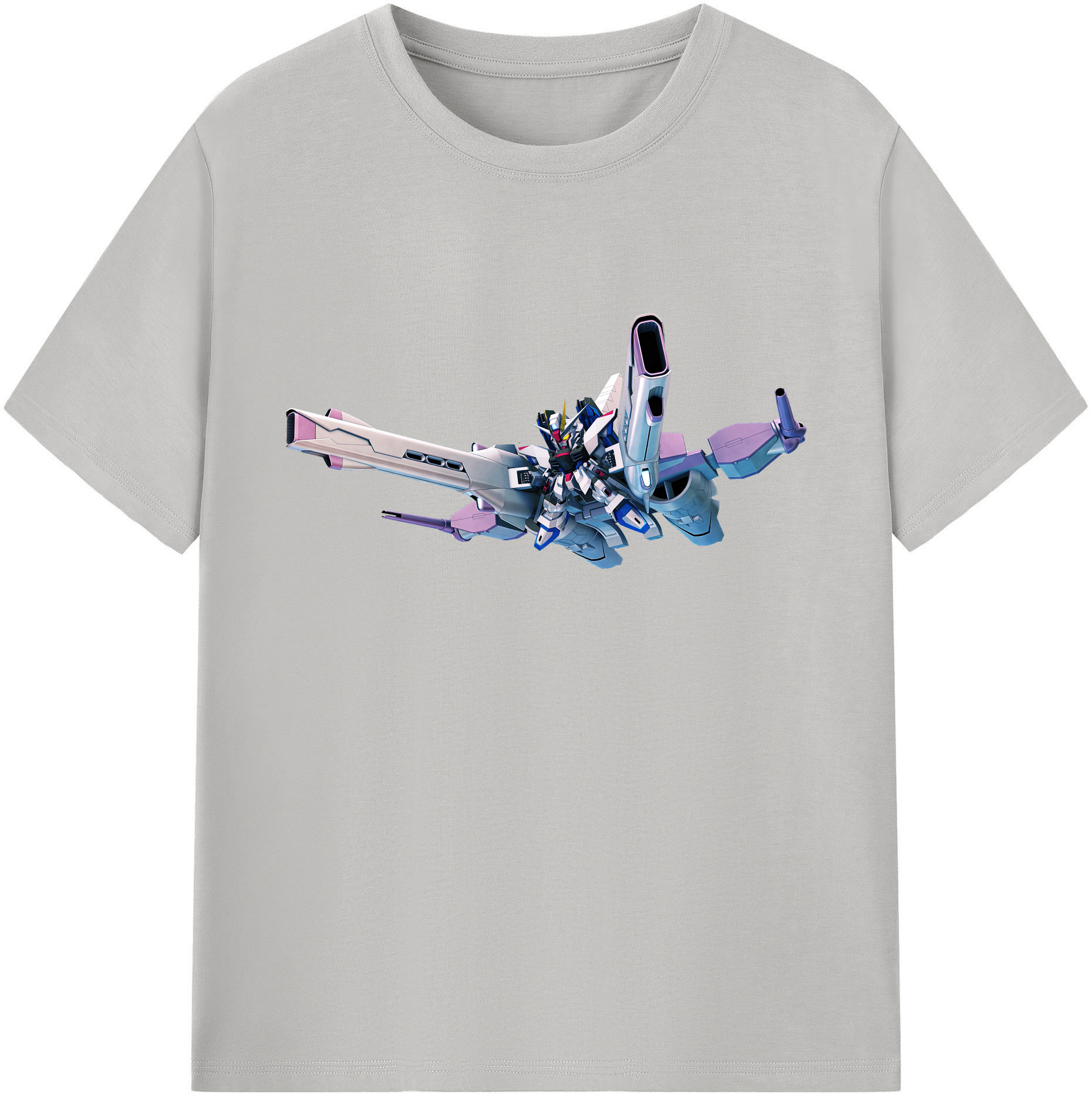 （画像用） 機動戦士ガンダム Mobile Suit Gundam 綿100％ メンズ半袖Tシャツ｜肌触りやわらか＆通気性