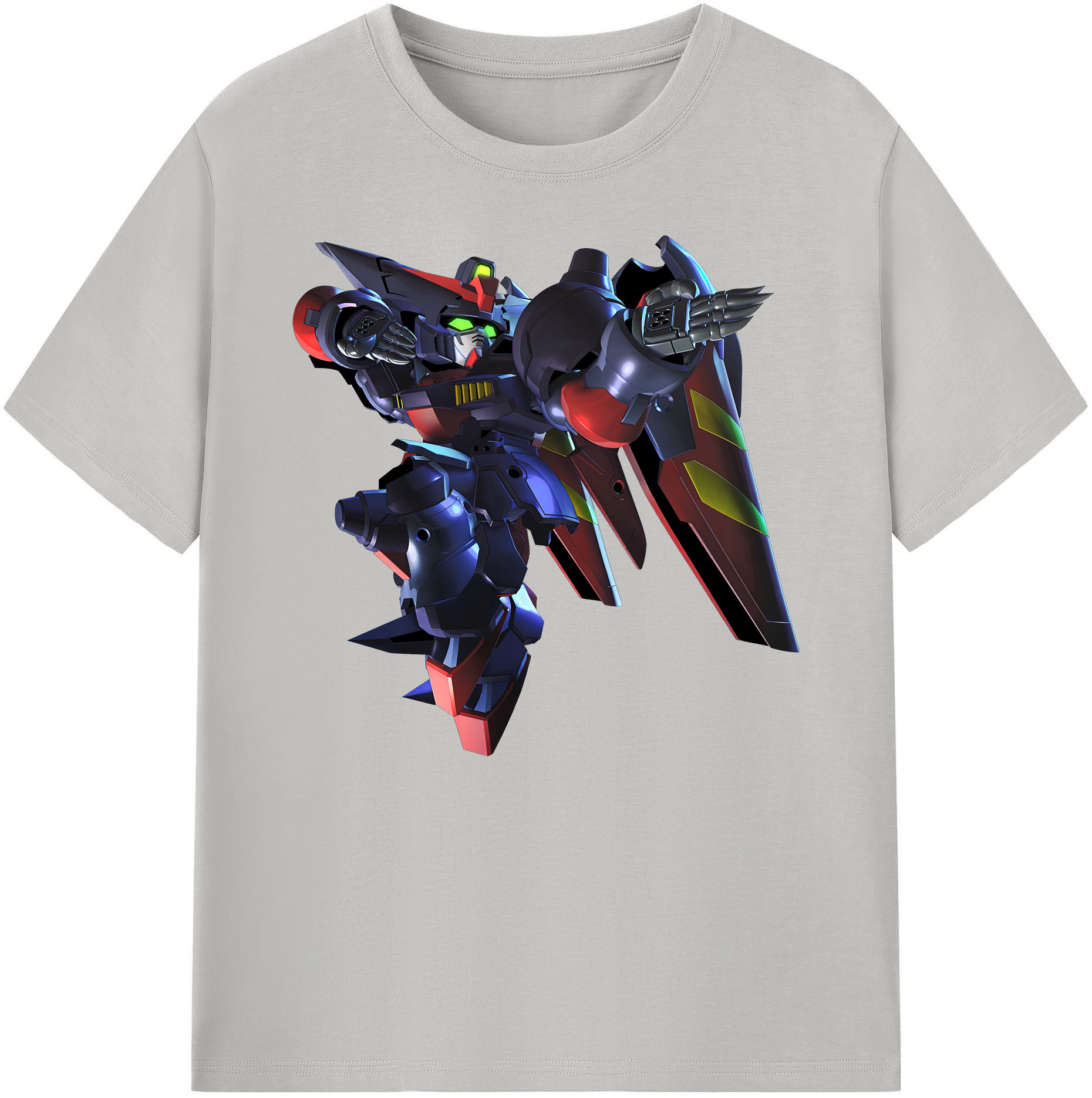 （画像用） 機動戦士ガンダム Mobile Suit Gundam 綿100％ メンズ半袖Tシャツ｜肌触りやわらか＆通気性