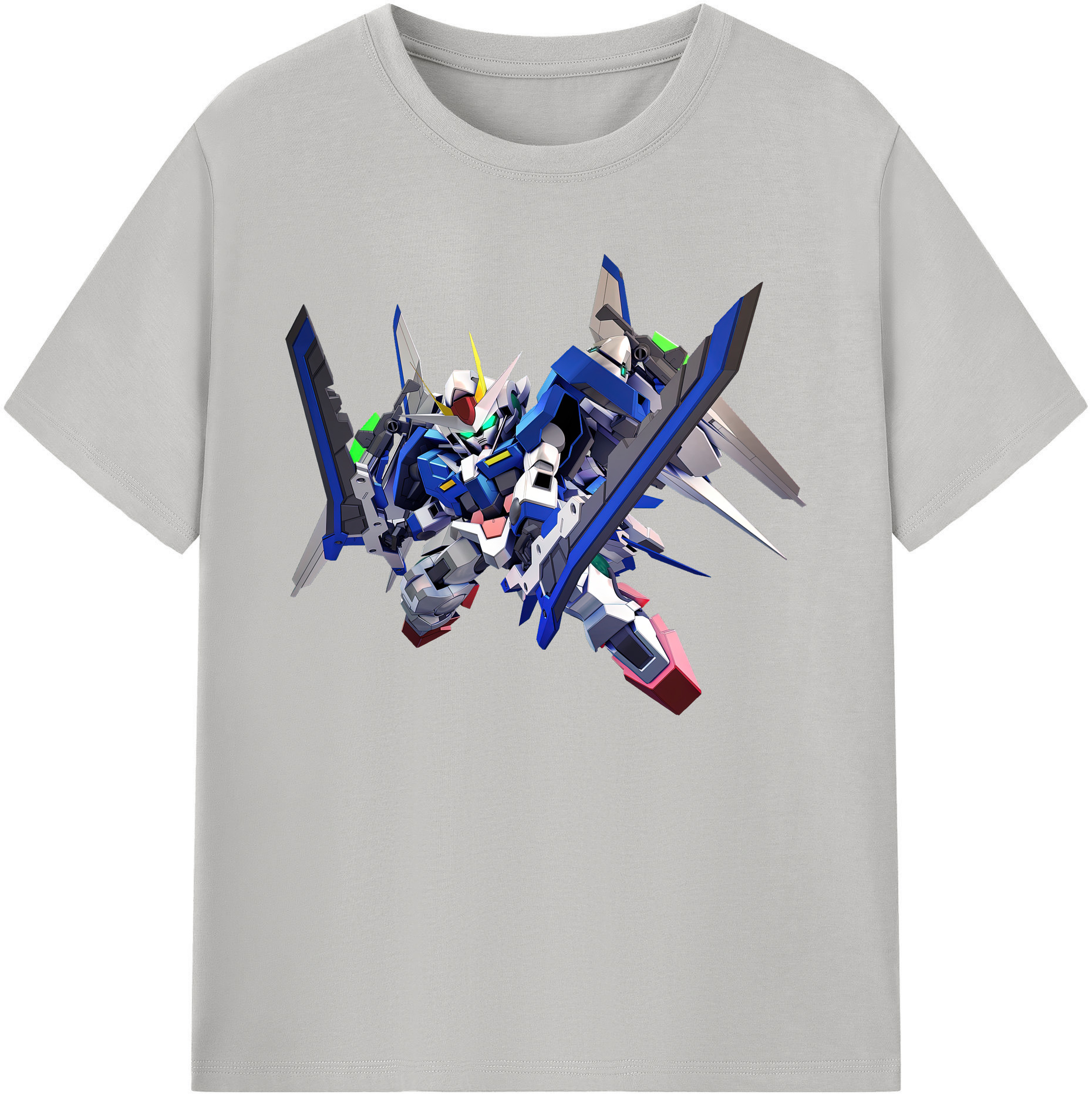 （画像用） 機動戦士ガンダム Mobile Suit Gundam 綿100％ メンズ半袖Tシャツ｜肌触りやわらか＆通気性