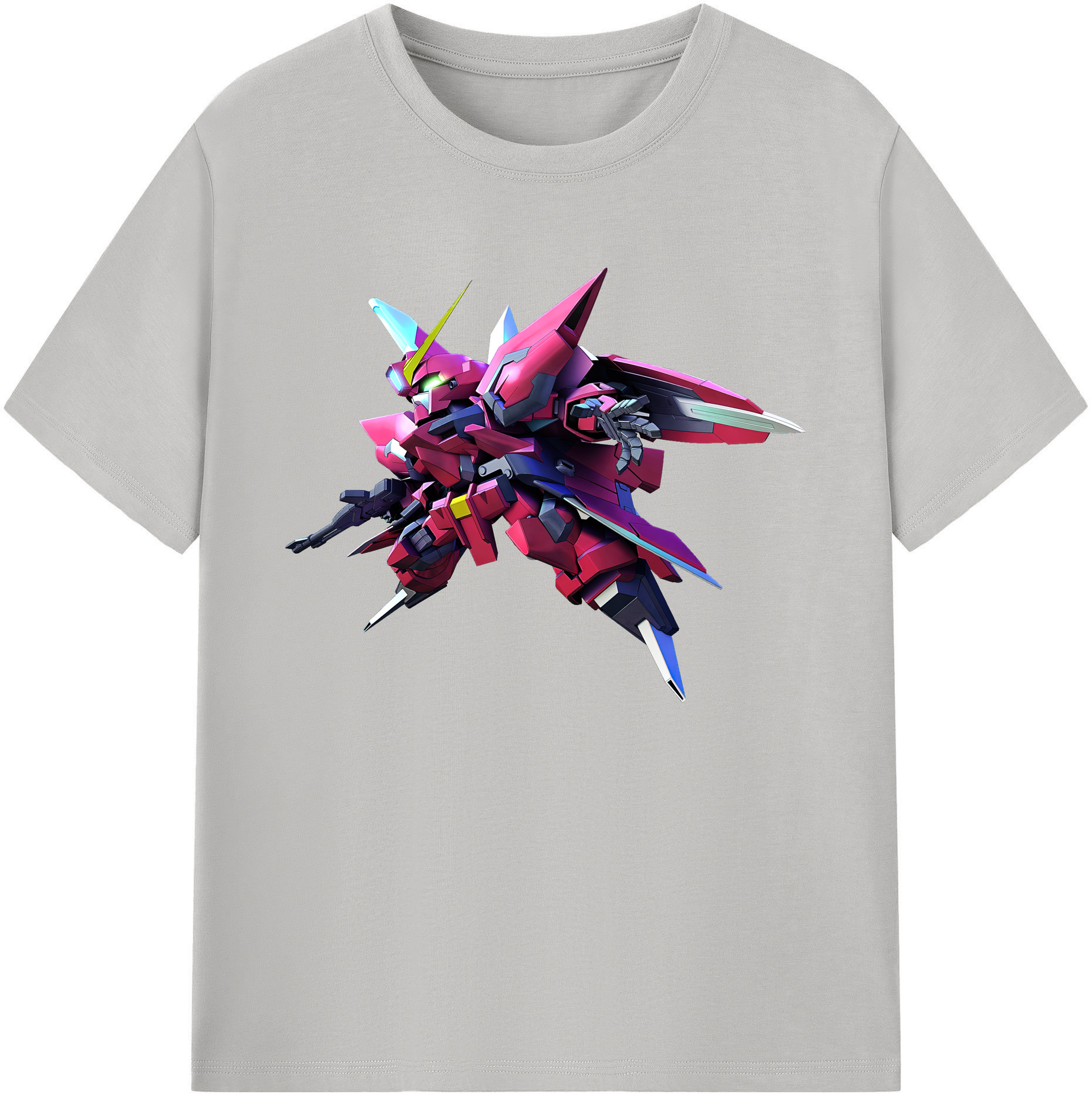 （画像用） 機動戦士ガンダム Mobile Suit Gundam 綿100％ メンズ半袖Tシャツ｜肌触りやわらか＆通気性
