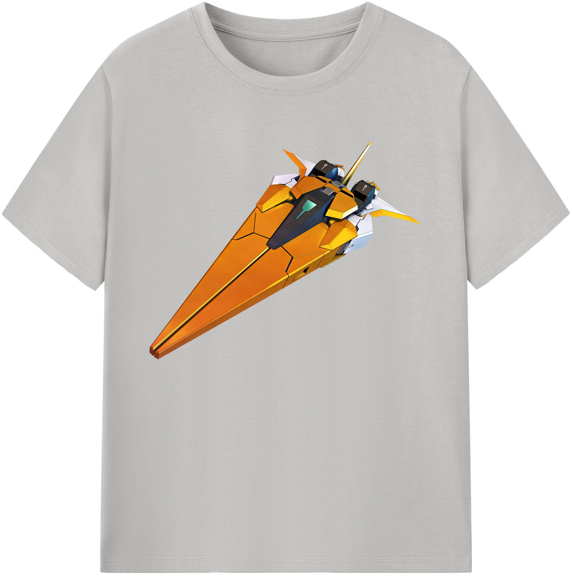 （画像用） 機動戦士ガンダム Mobile Suit Gundam 綿100％ メンズ半袖Tシャツ｜肌触りやわらか＆通気性
