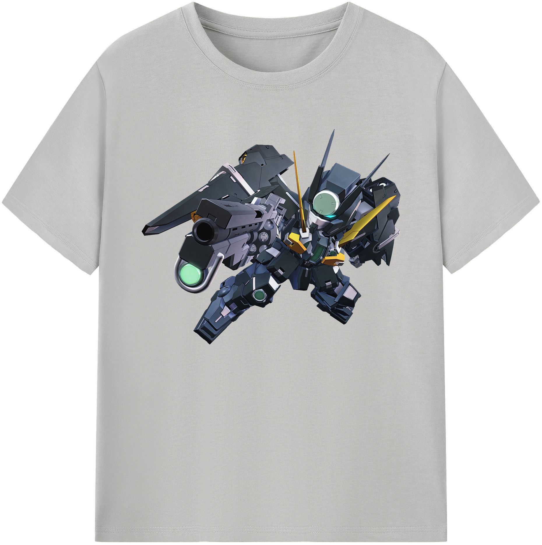 （画像用） 機動戦士ガンダム Mobile Suit Gundam 綿100％ メンズ半袖Tシャツ｜肌触りやわらか＆通気性