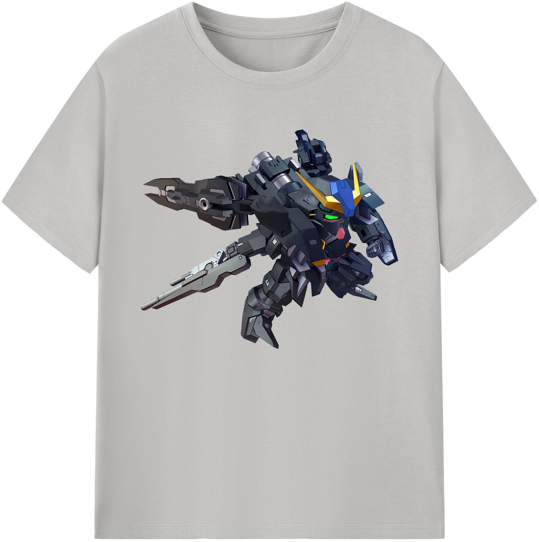 （画像用） 機動戦士ガンダム Mobile Suit Gundam 綿100％ メンズ半袖Tシャツ｜肌触りやわらか＆通気性