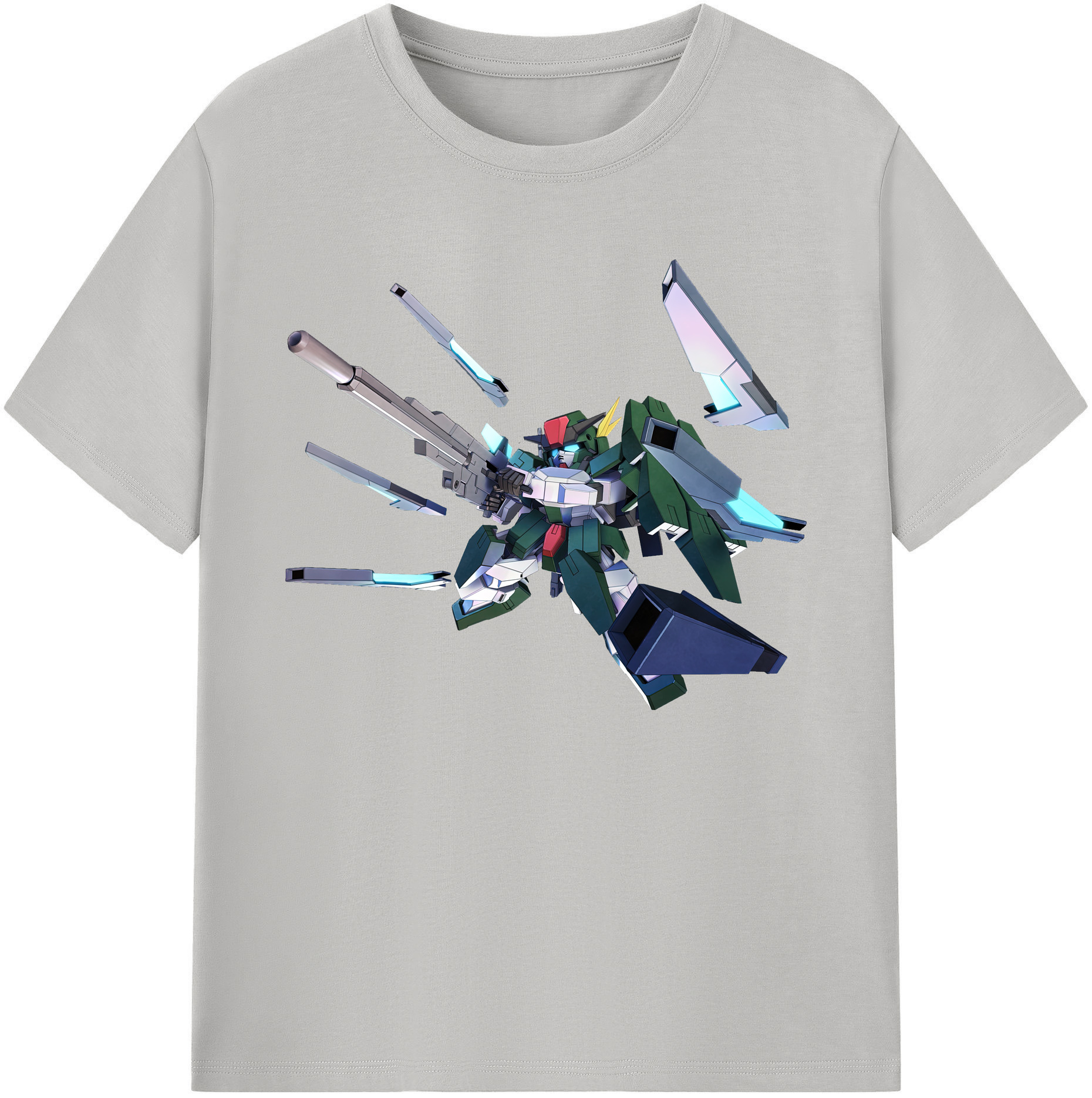 （画像用） 機動戦士ガンダム Mobile Suit Gundam 綿100％ メンズ半袖Tシャツ｜肌触りやわらか＆通気性