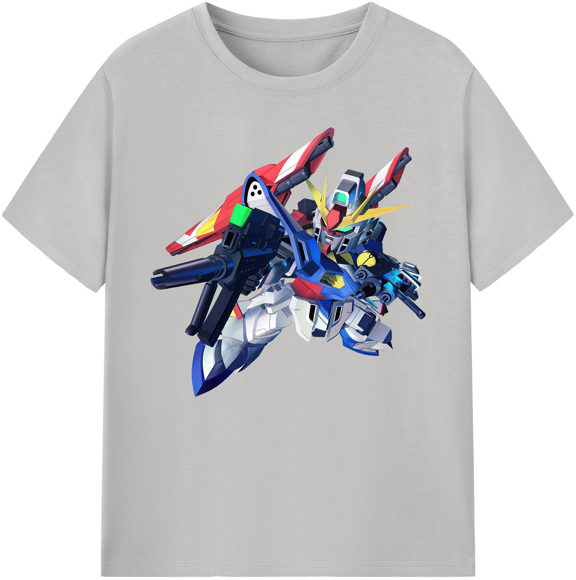 （画像用） 機動戦士ガンダム Mobile Suit Gundam 綿100％ メンズ半袖Tシャツ｜肌触りやわらか＆通気性