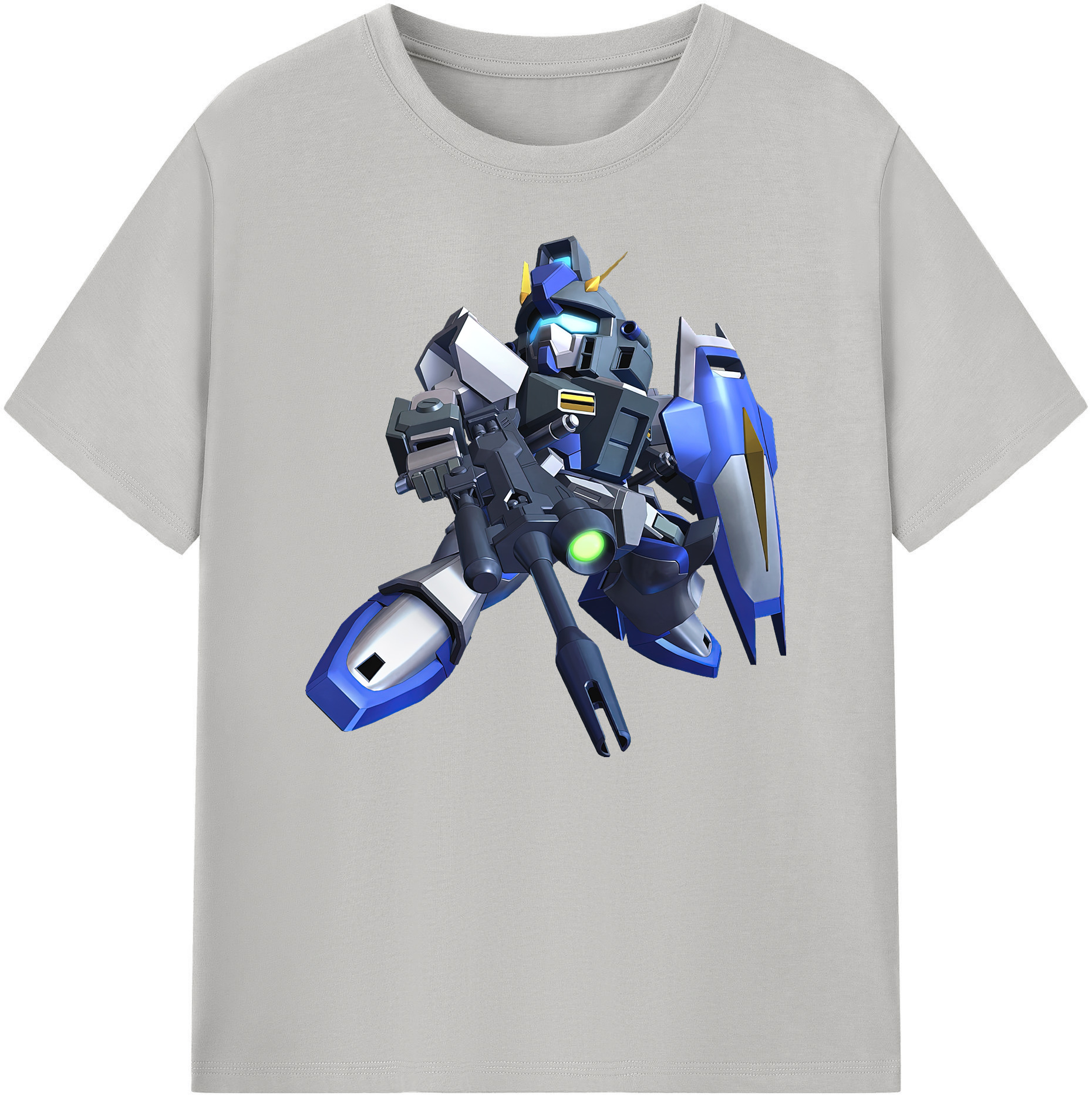 （画像用） 機動戦士ガンダム Mobile Suit Gundam 綿100％ メンズ半袖Tシャツ｜肌触りやわらか＆通気性